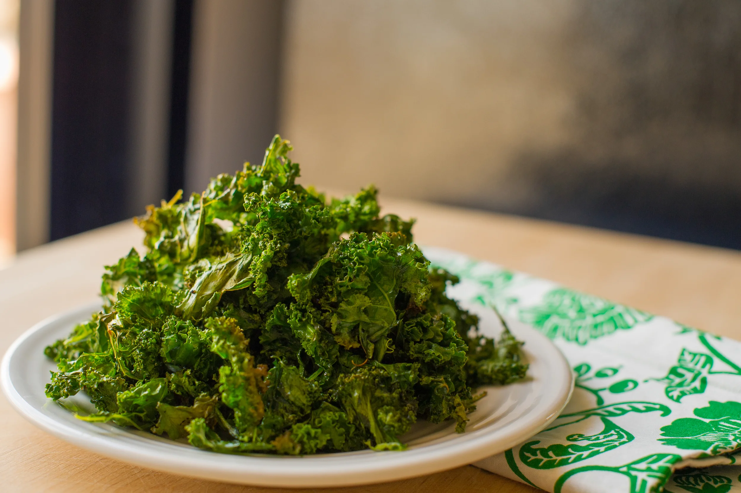 Baked Kale "Chips"