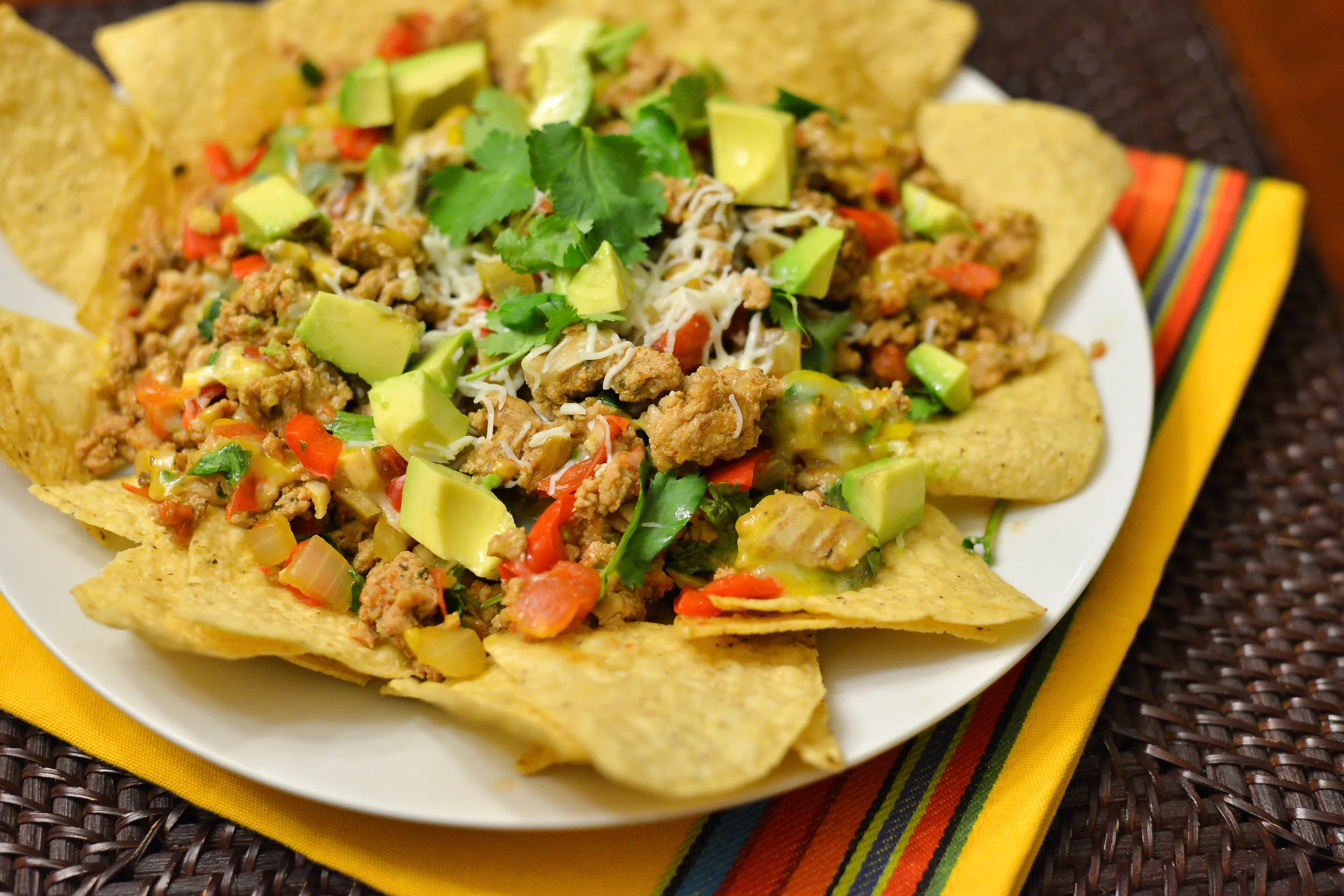 Loaded Turkey Nachos