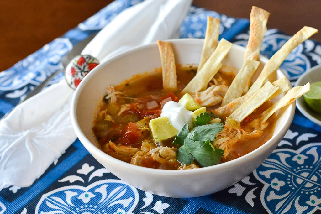 Christy's Quick Tortilla Soup