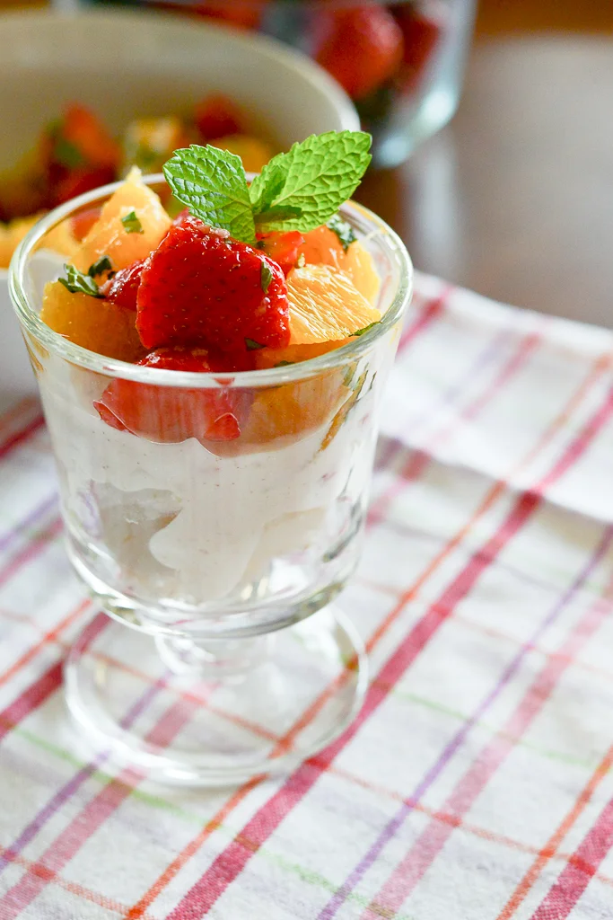 StrawberryOrange Angel Food Parfait — Christy Wilson Nutrition