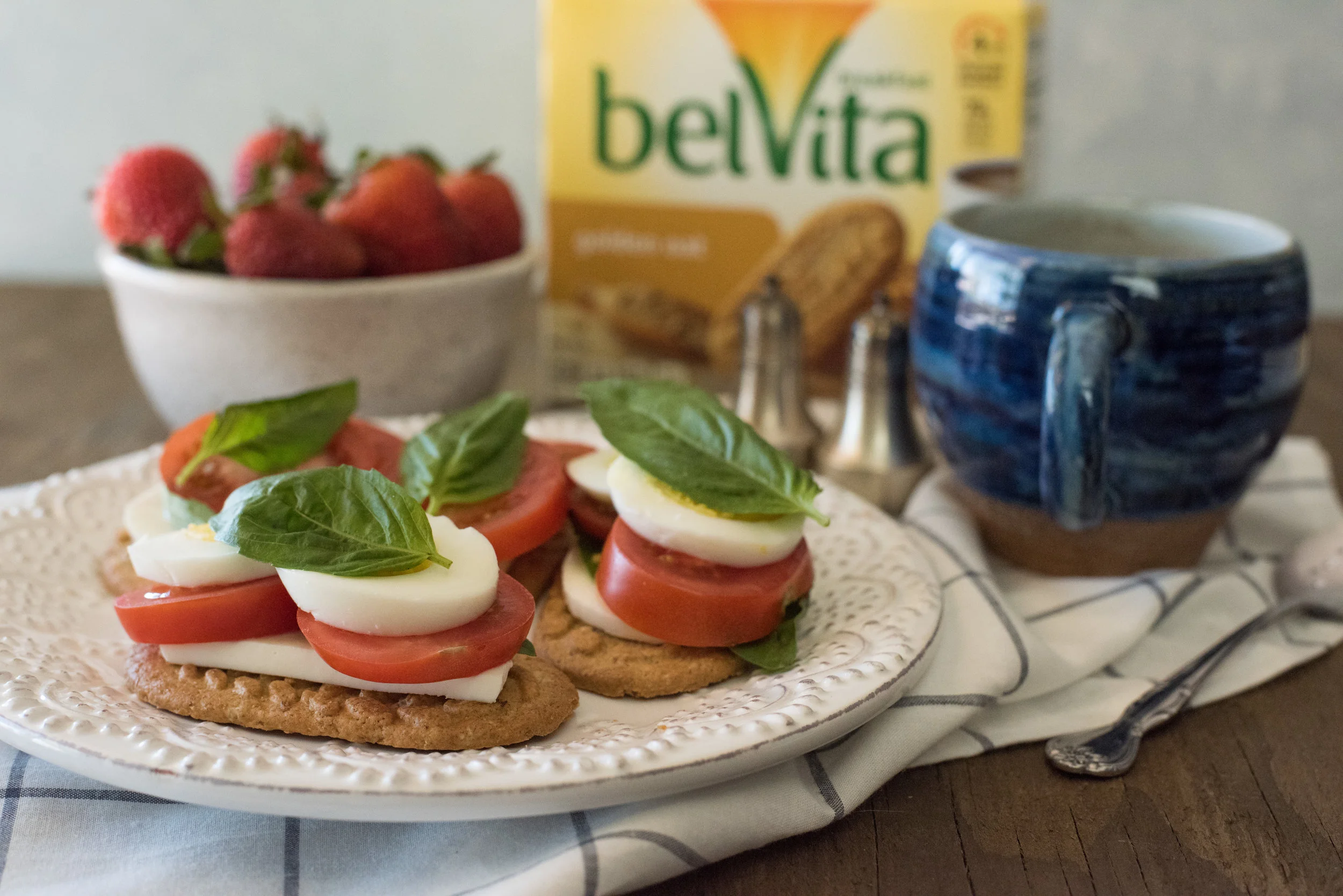 Breakfast stacks with belVita