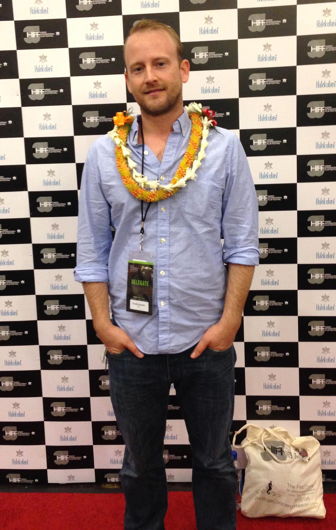Slightly jet lagged, but totally thrilled to screen Pō in competition at the Hawai'i International Film Festival.