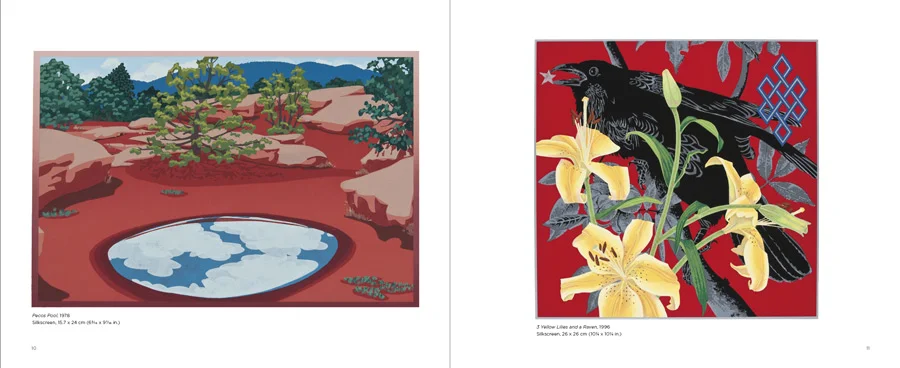 A spread from Luminous Prints .