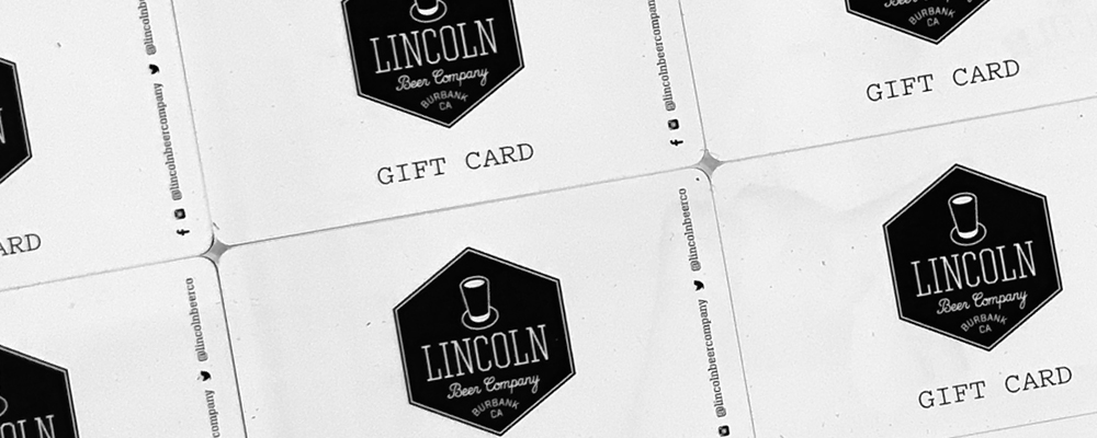 Gift Cards — Lincoln Beer Company