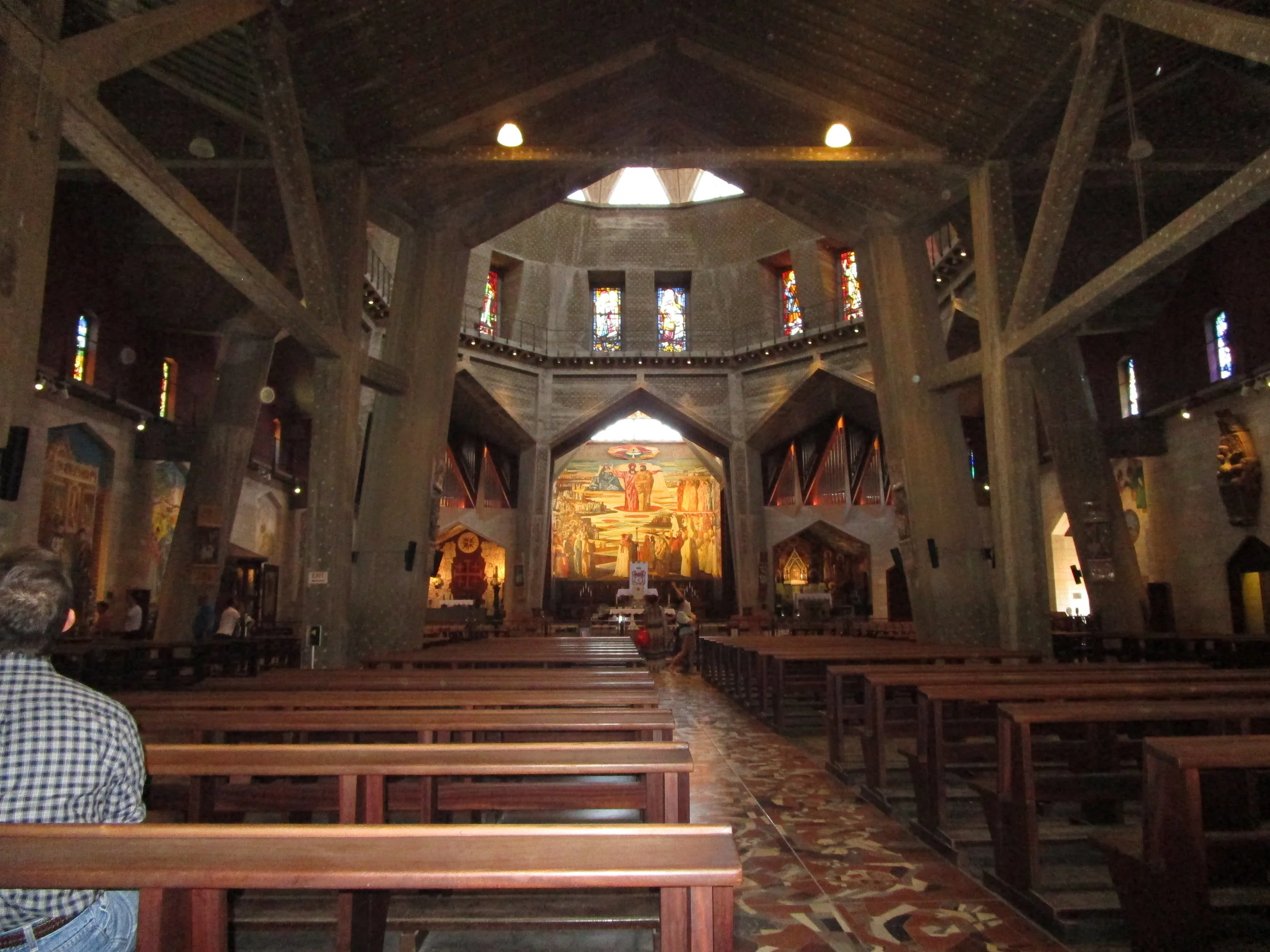  Probably the most remarkable church I've ever seen. Built above Mary's home where the angel Gabriel appeared to her, the Church of the Annunciation is breathtaking. It has no equal. 