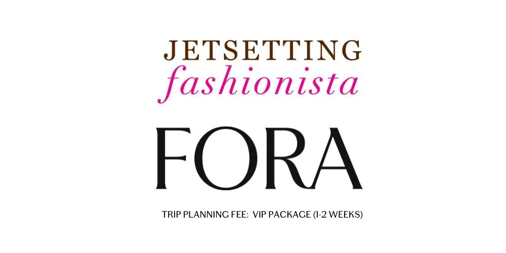 FORA VIP Trip Planning Fee (2 week)