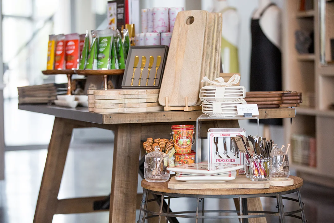 The spectacular assortment in the gift shop.