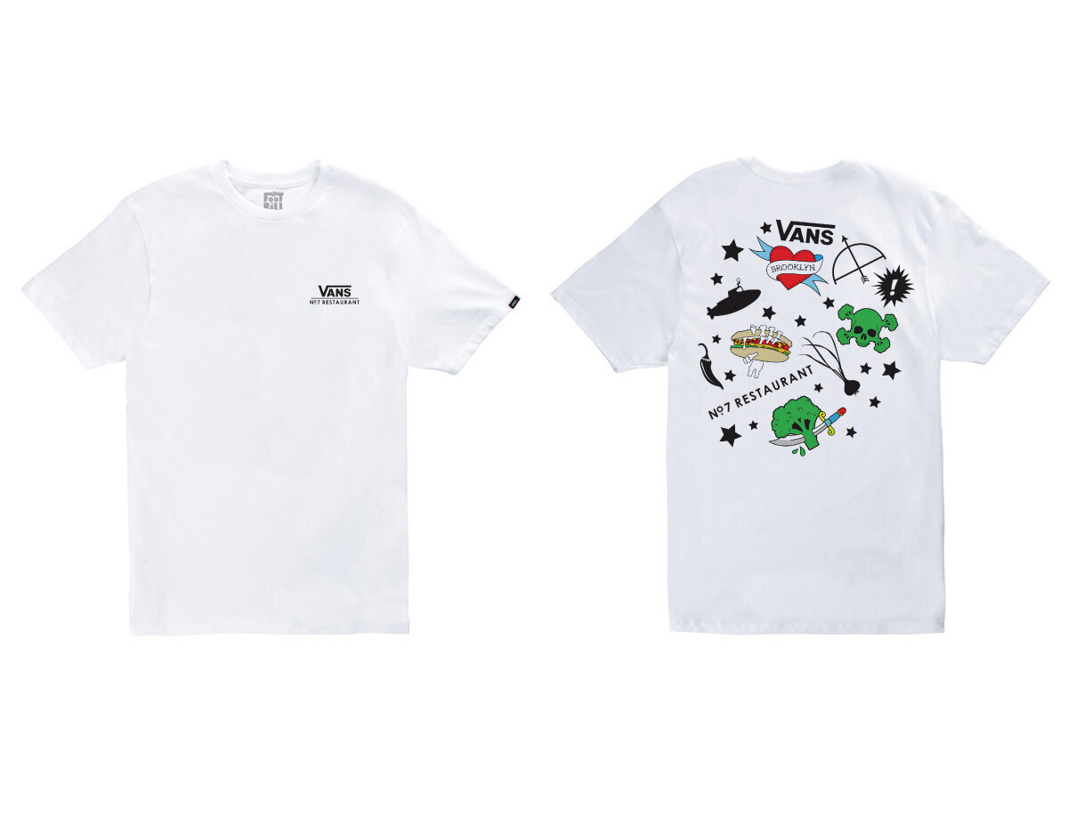 LIMITED EDITION VANS FOR NO. 7 T-SHIRT 