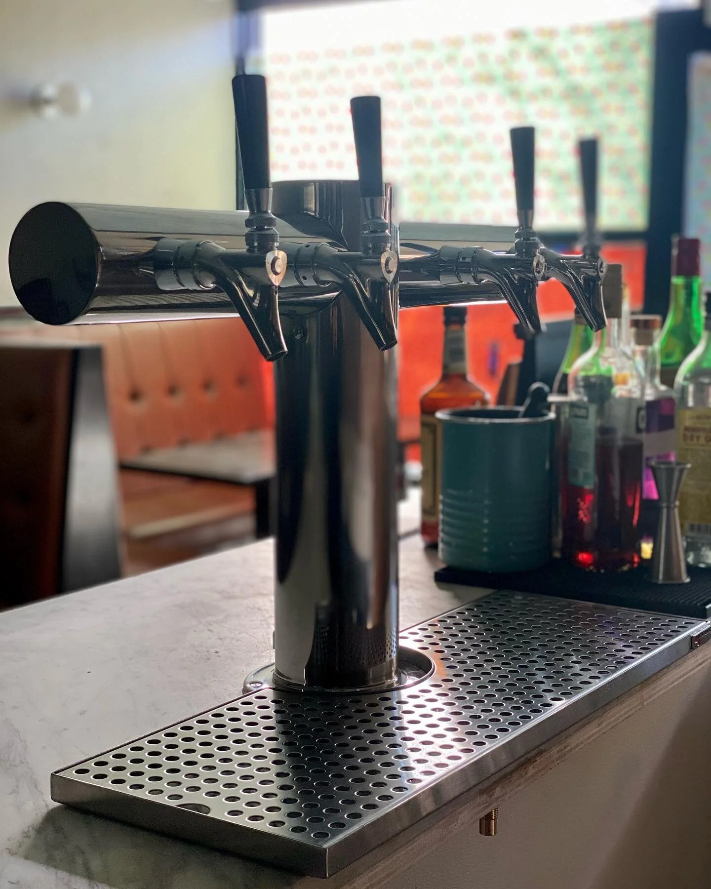 Hey friends... we&rsquo;re still here!!! Despite a bunch of setbacks we are still plugging away at opening your new favorite space at 627 Vanderbilt Ave. Look at this beautiful tap system @draftchoicenyc installed today. That means we are that much c