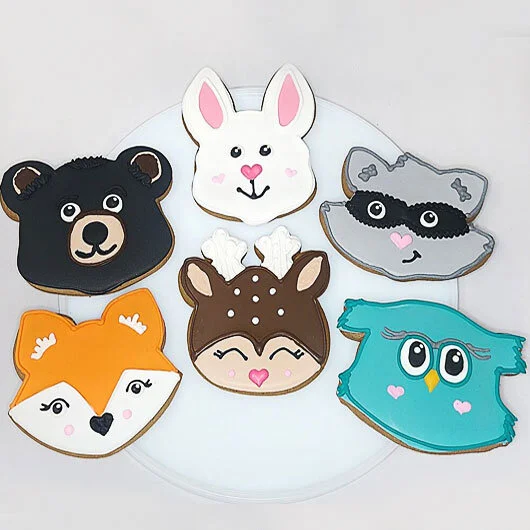 Woodland Animal Cookies