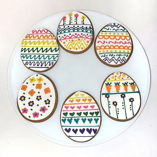 Easter Egg Cookie Assortment #2