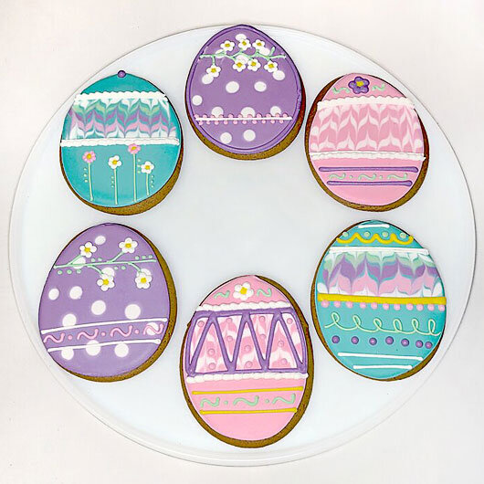 Easter Egg Cookie Assortment #1
