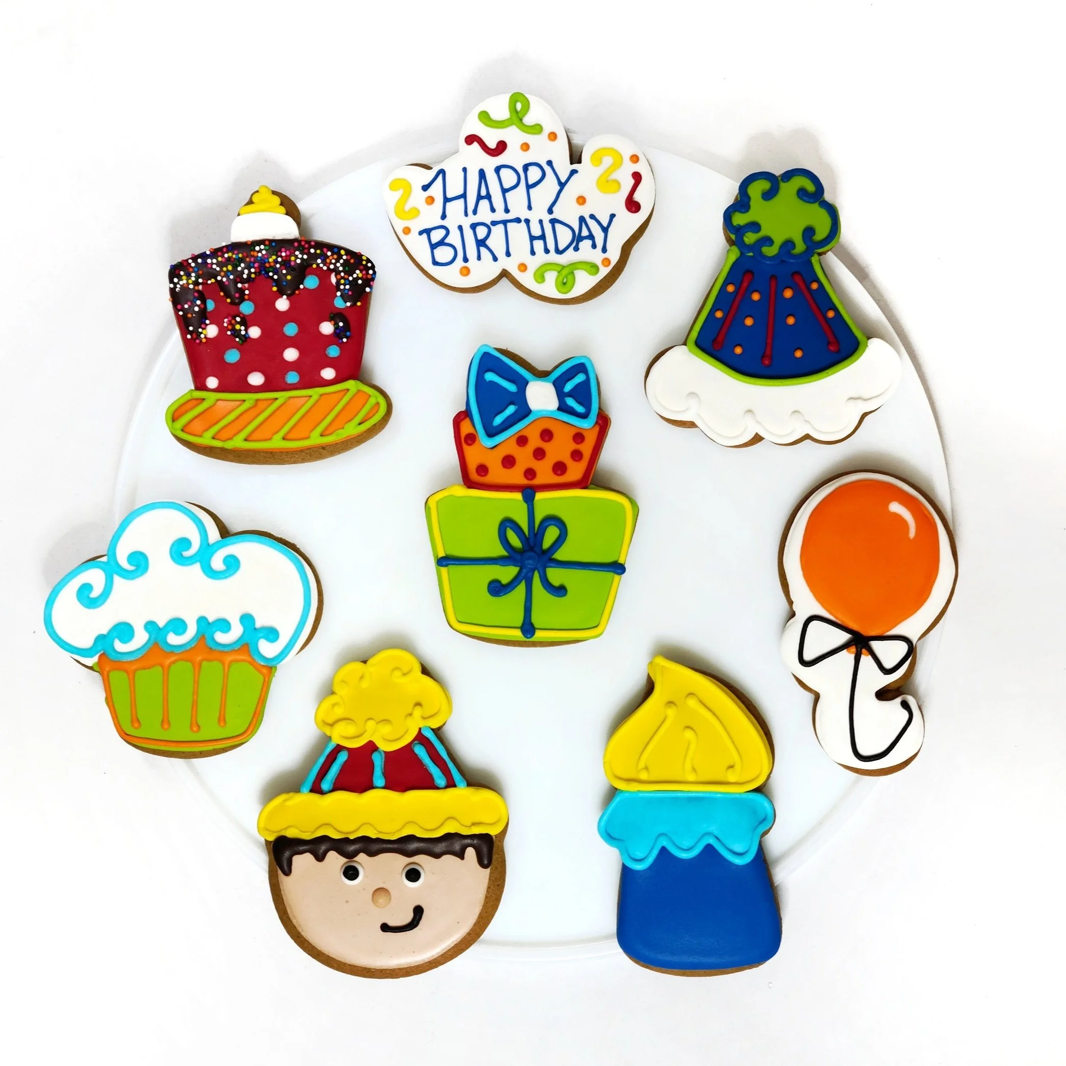 Birthday Cookies Boys - Gingerbread Factory