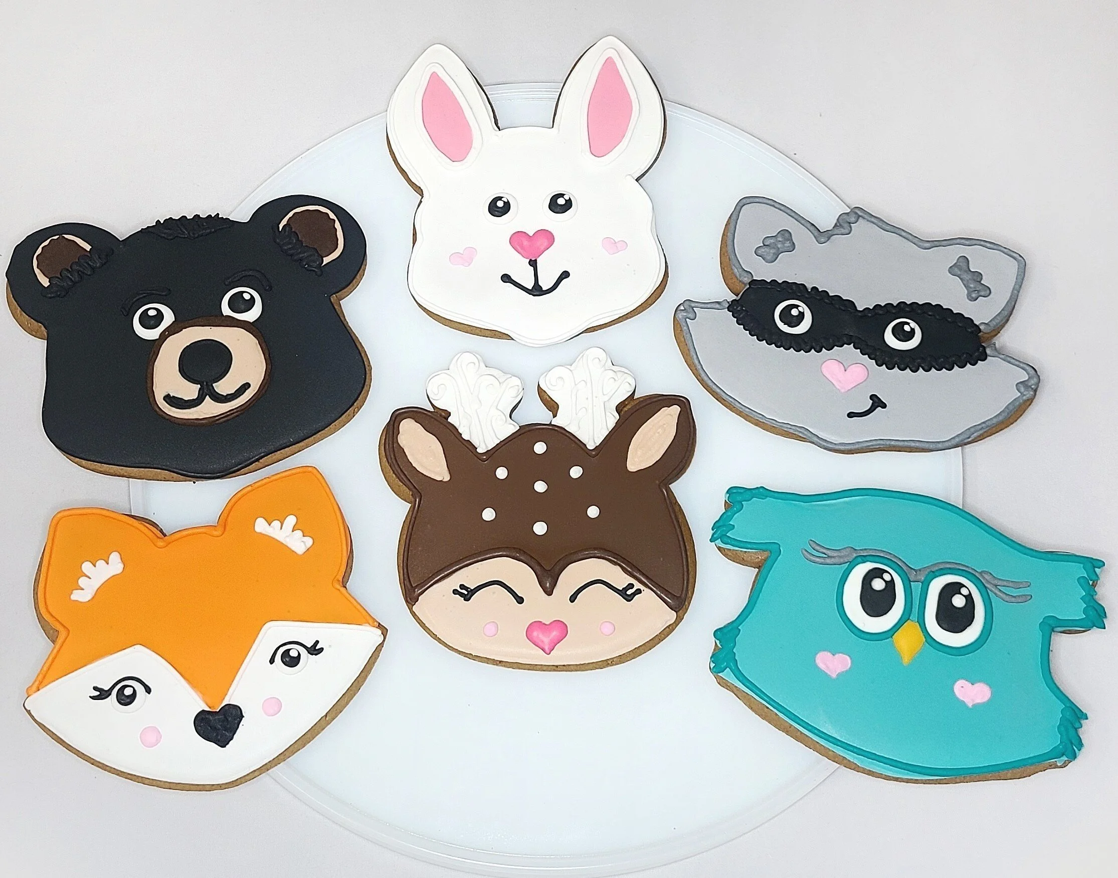 Woodland Animal Cookies -The Gingerbread Factory