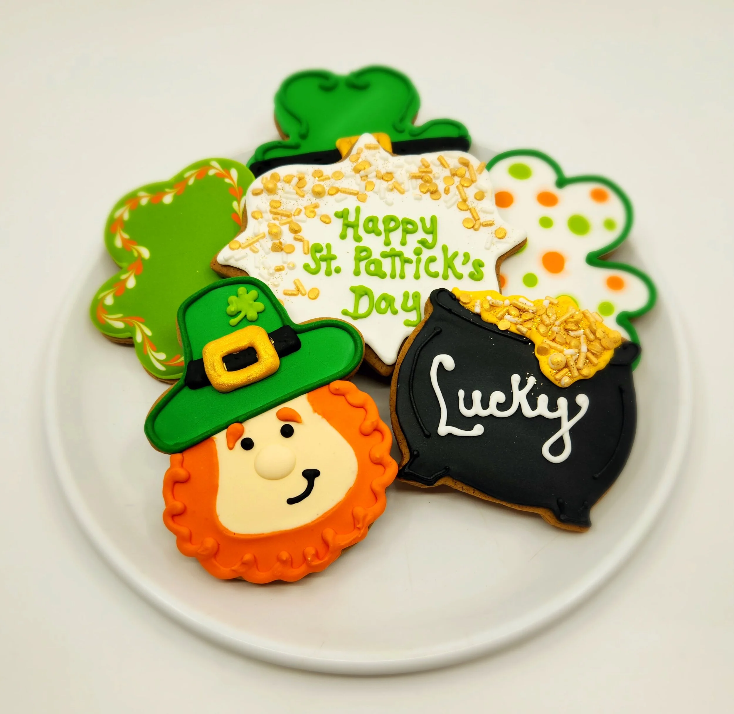 St. Patrick's Day Decorated Cookies
