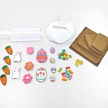 5.5" Gingerbread Easter Egg House Kit