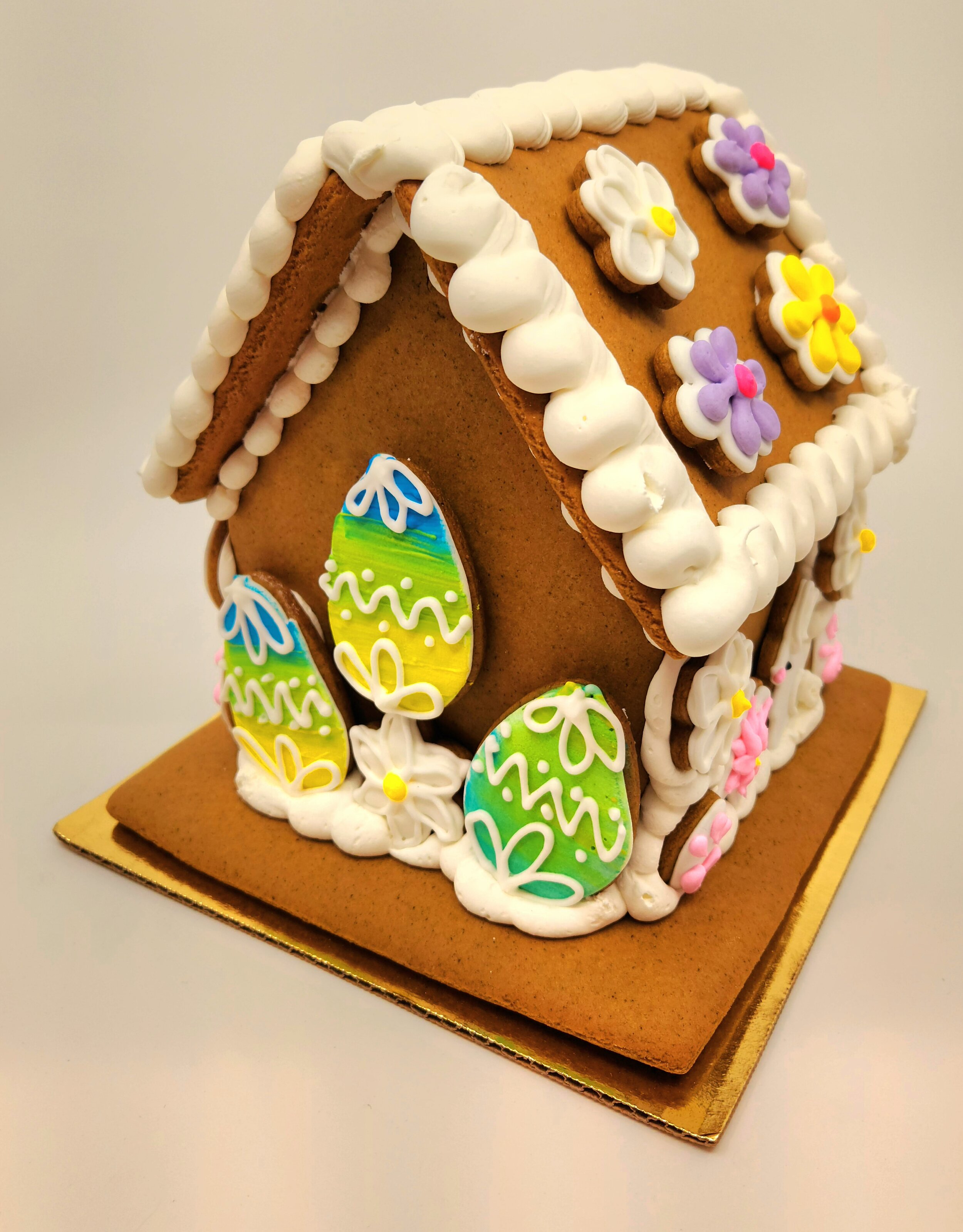 7.5" Easter Bunny Gingerbread House