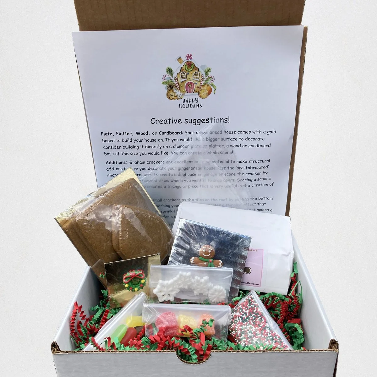 3.5 Inch Gingerbread House Kit