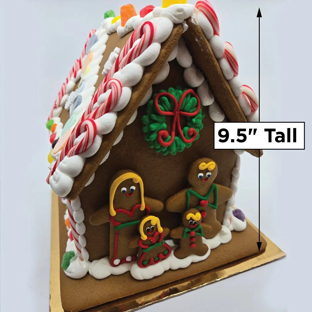 9.5" Gingerbread House from the Gingerbread Factory