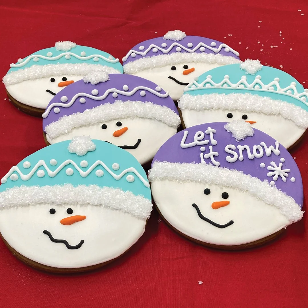 Snowman Cookies from the Gingerbread Factory