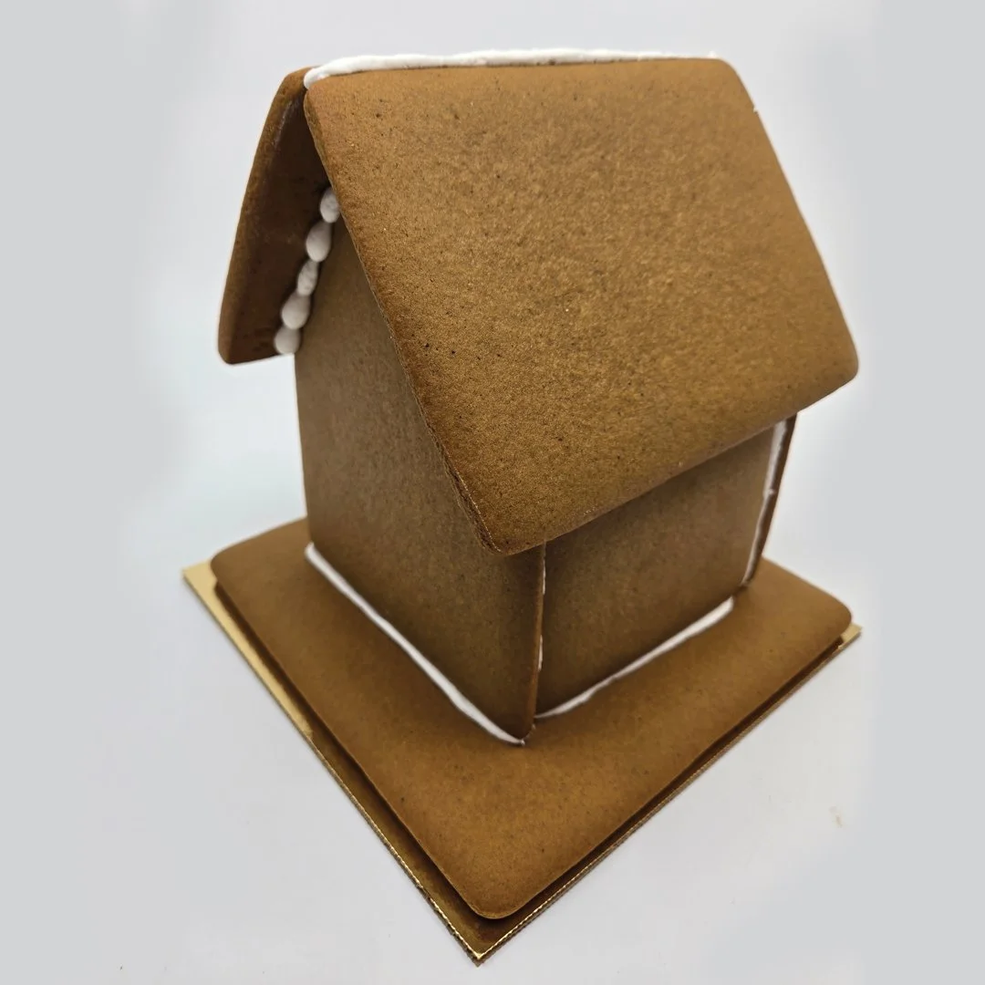 9.5" Undecorated Gingerbread House