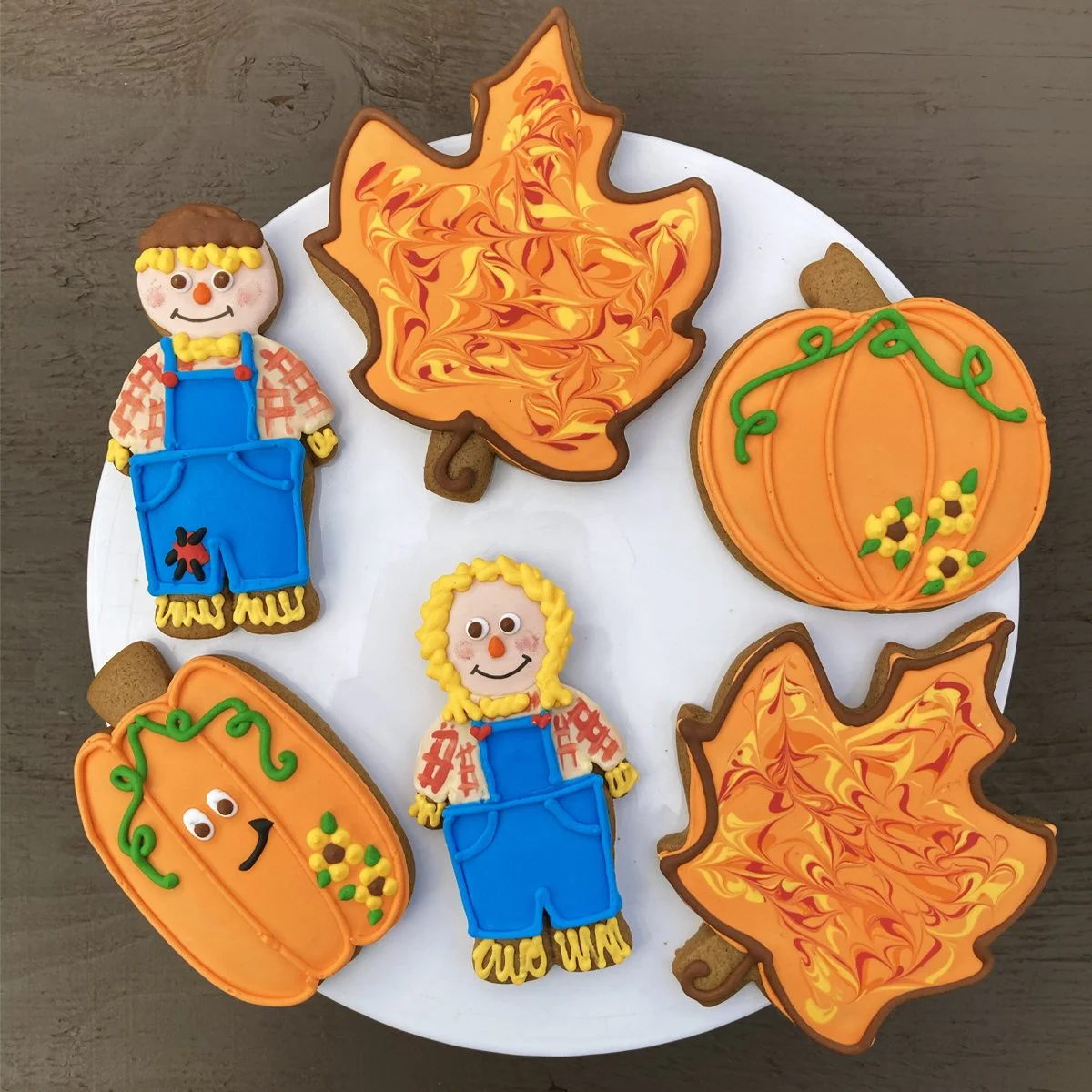 Autumn cookies