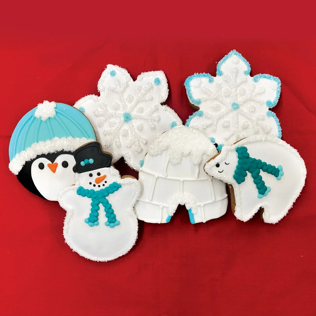 Arctic Friends Cookies from The Gingerbread Factory