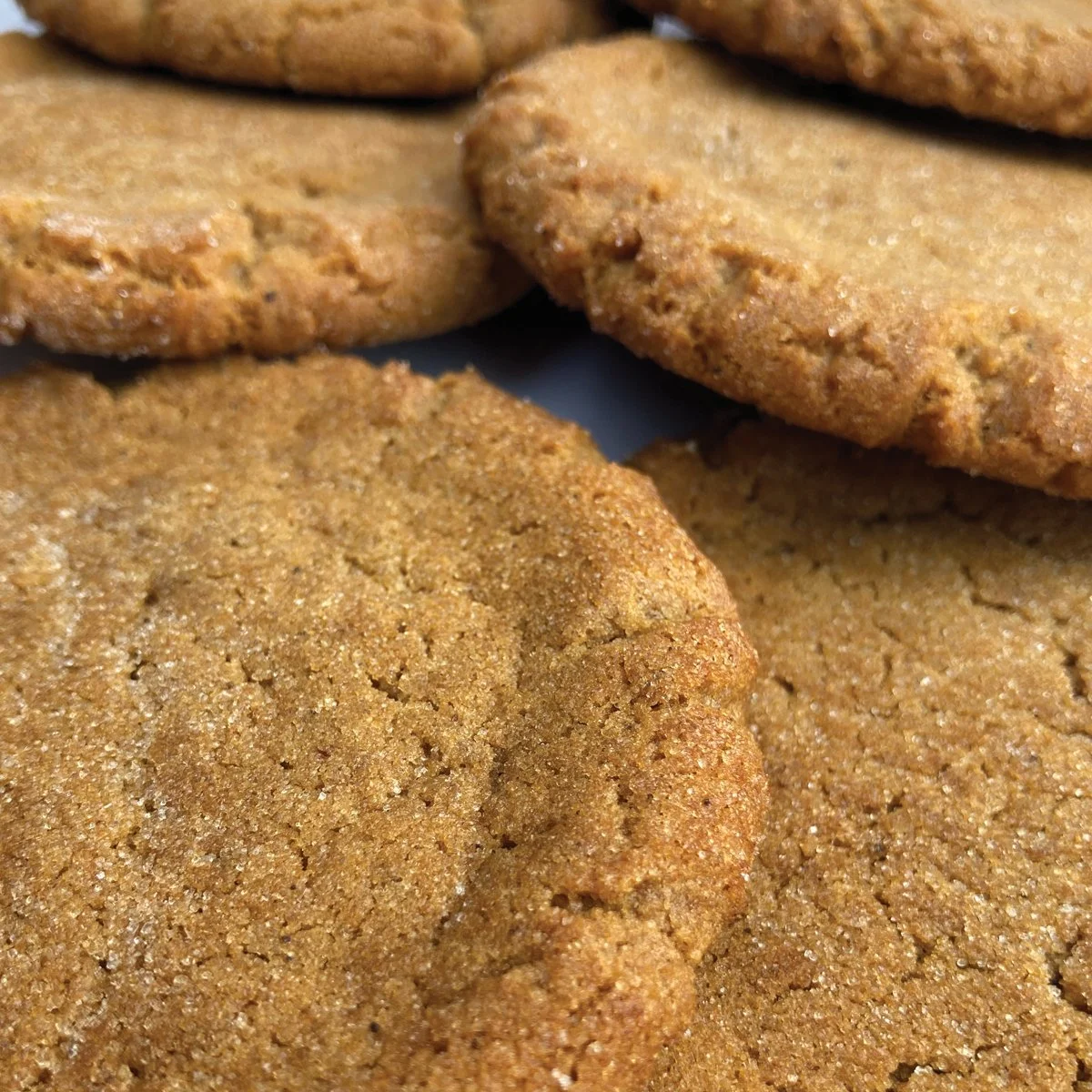Gourmet Gingersnap Cookies