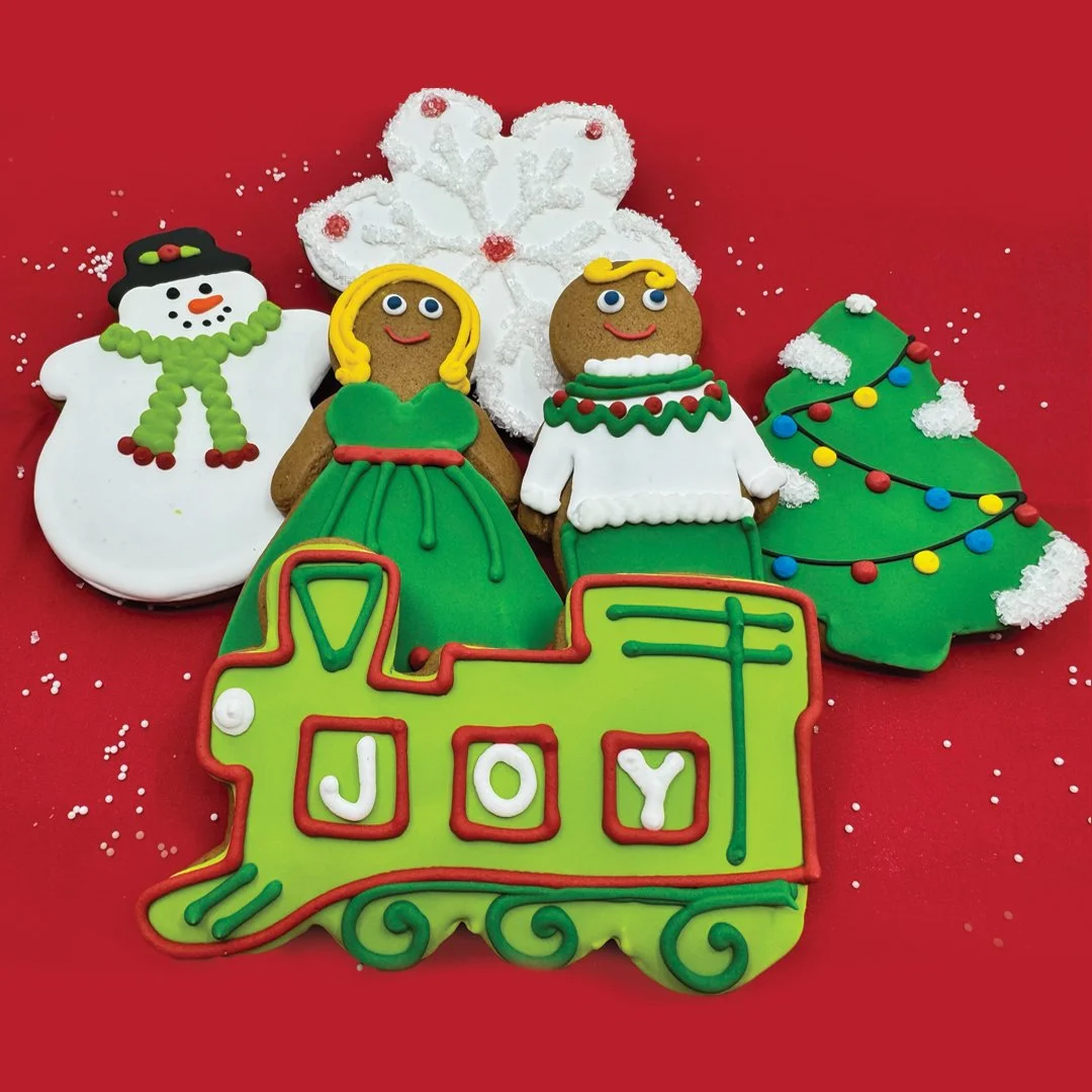 Christmas Cookies from the Gingerbread Factory!