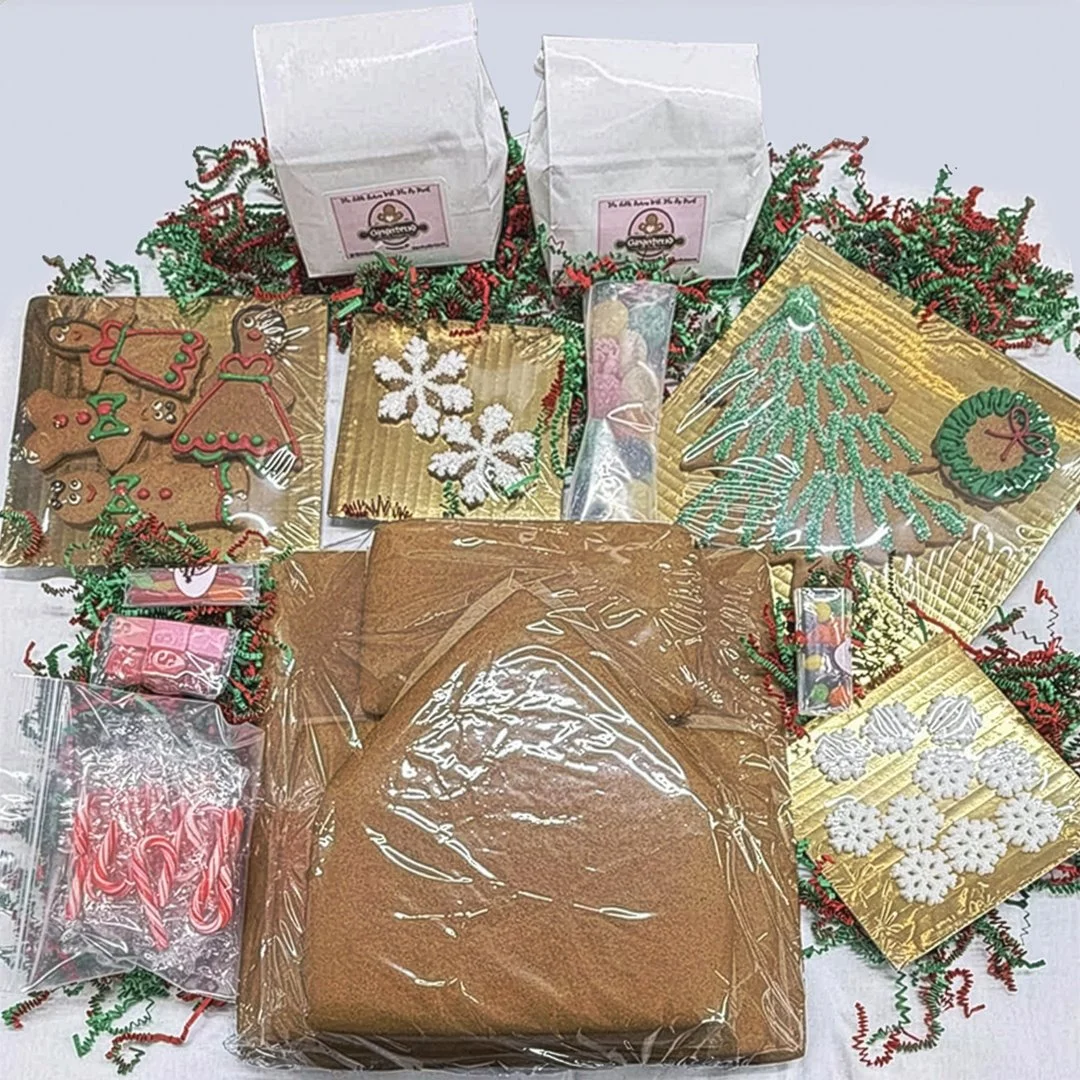 9.5 Inch Gingerbread House Kit