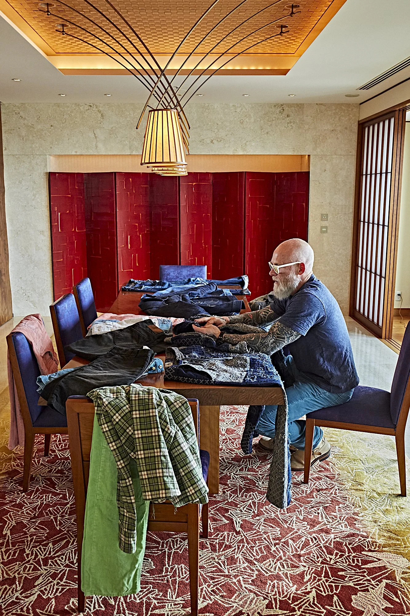 Black Bear Brand BORO Kung Fu Lounge Pants