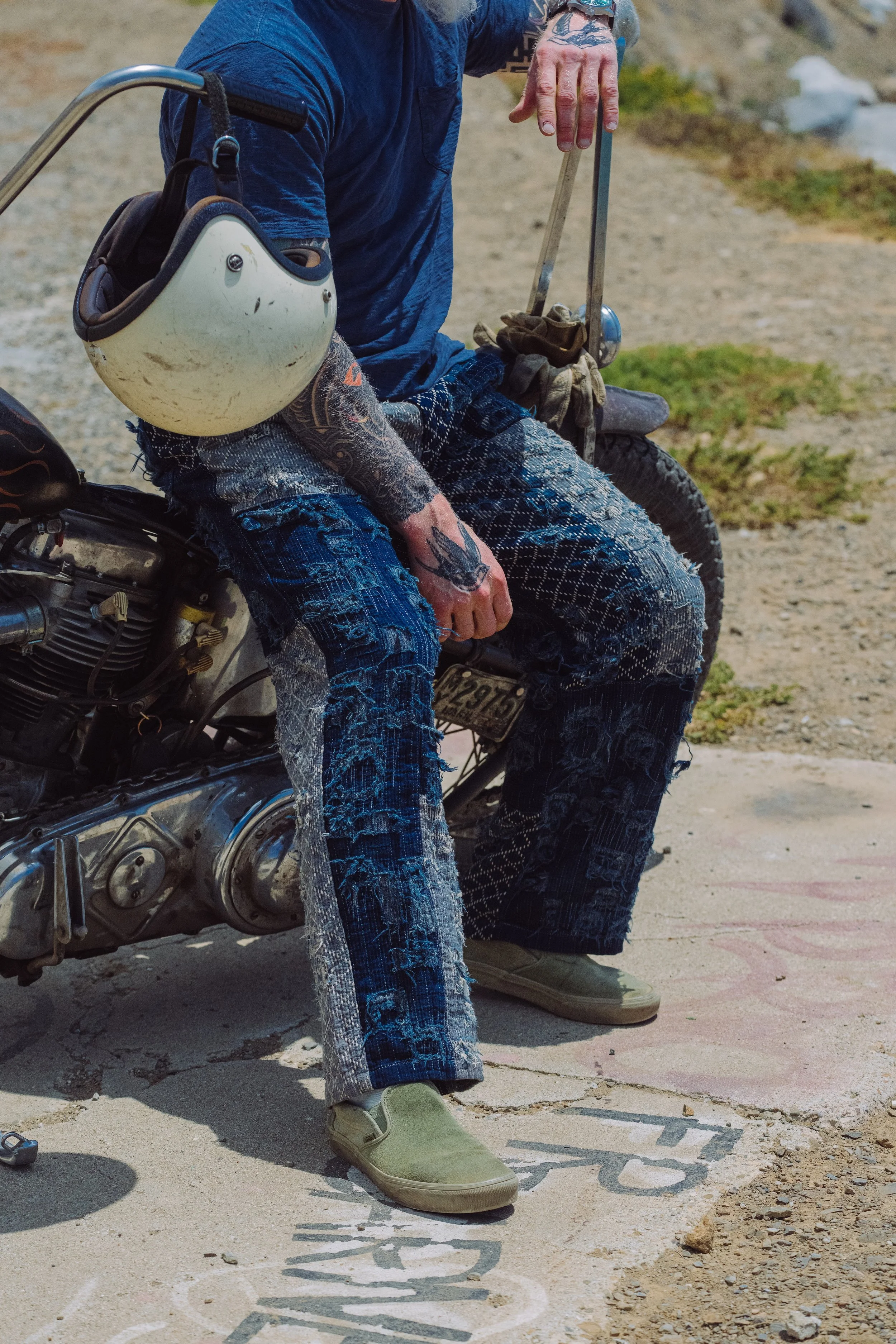 Black Bear Brand BORO Kung Fu Lounge Pants