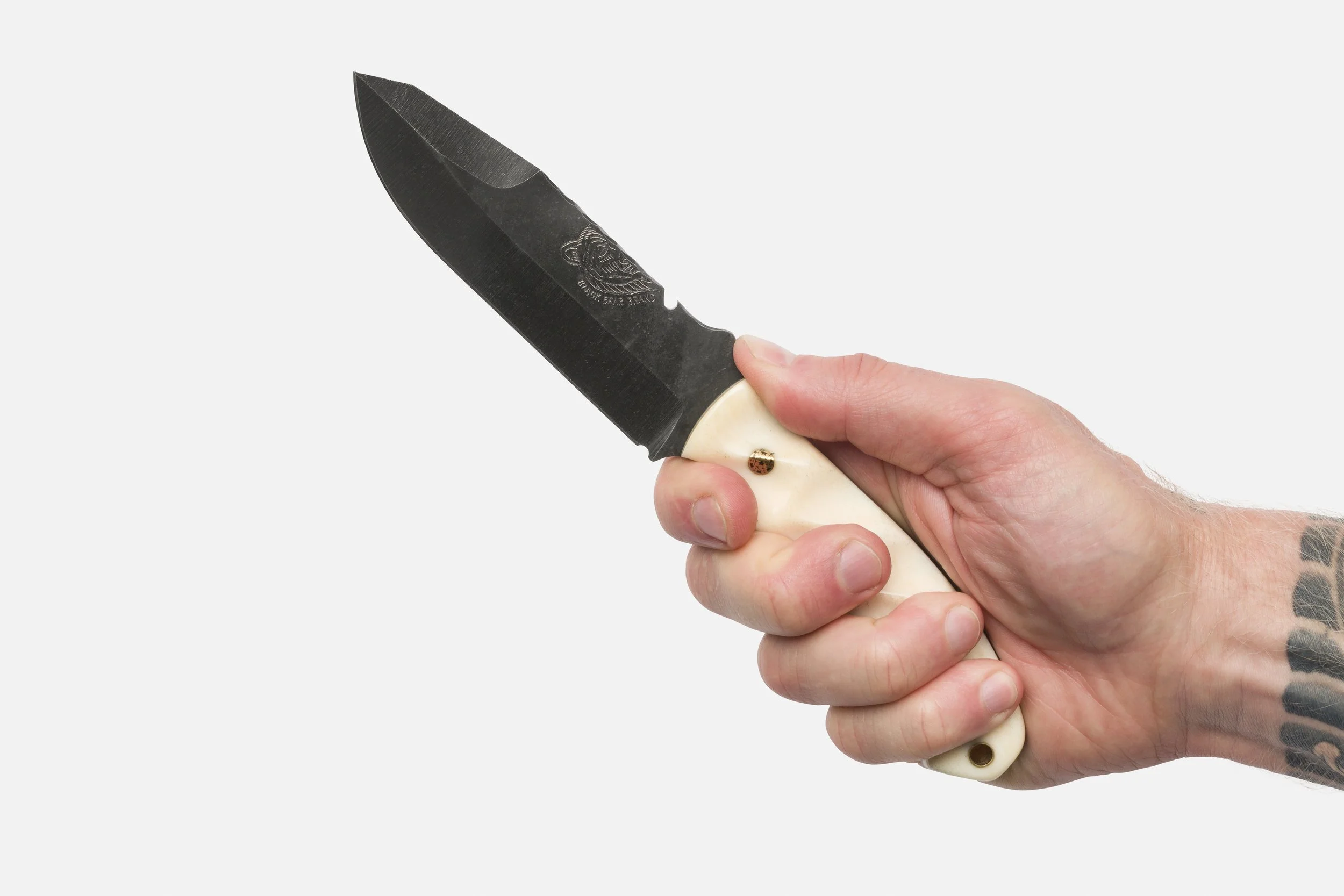 Black Bear Brand x Half Face Blades... very special collaboration knife