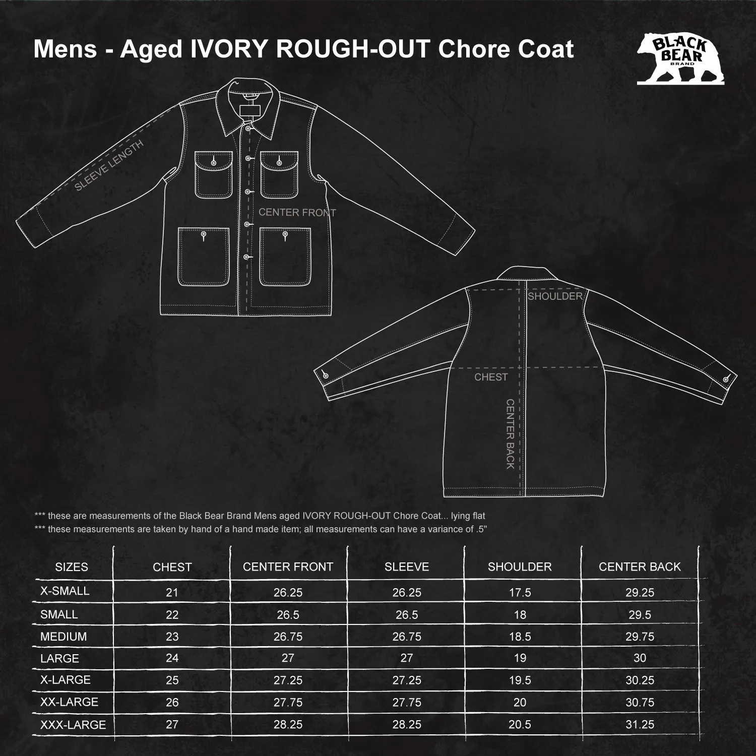 Mens - Aged IVORY ROUGH-OUT Chore Coat.jpg