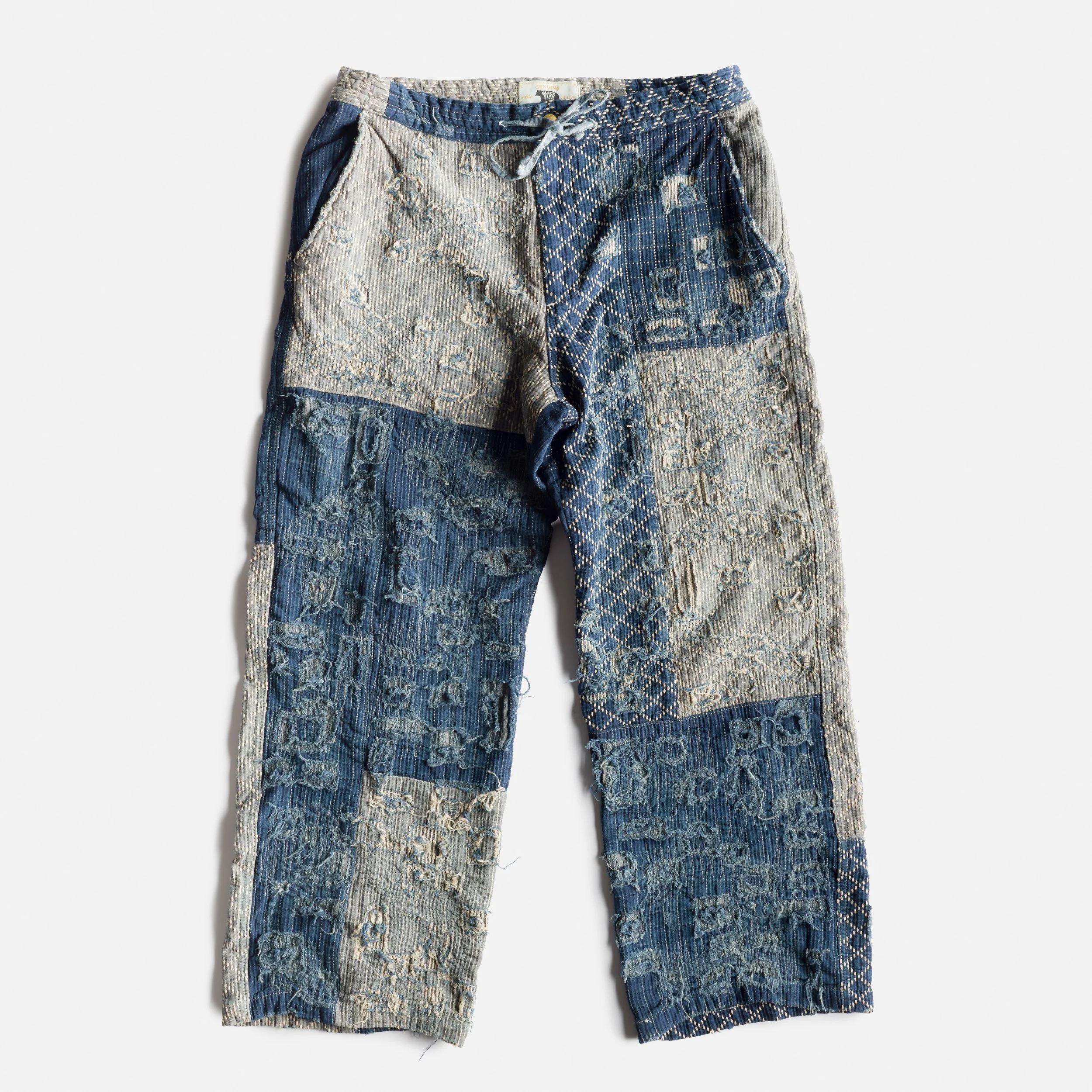 Black Bear Brand boro kung fu louge pants  front web photo.jpeg