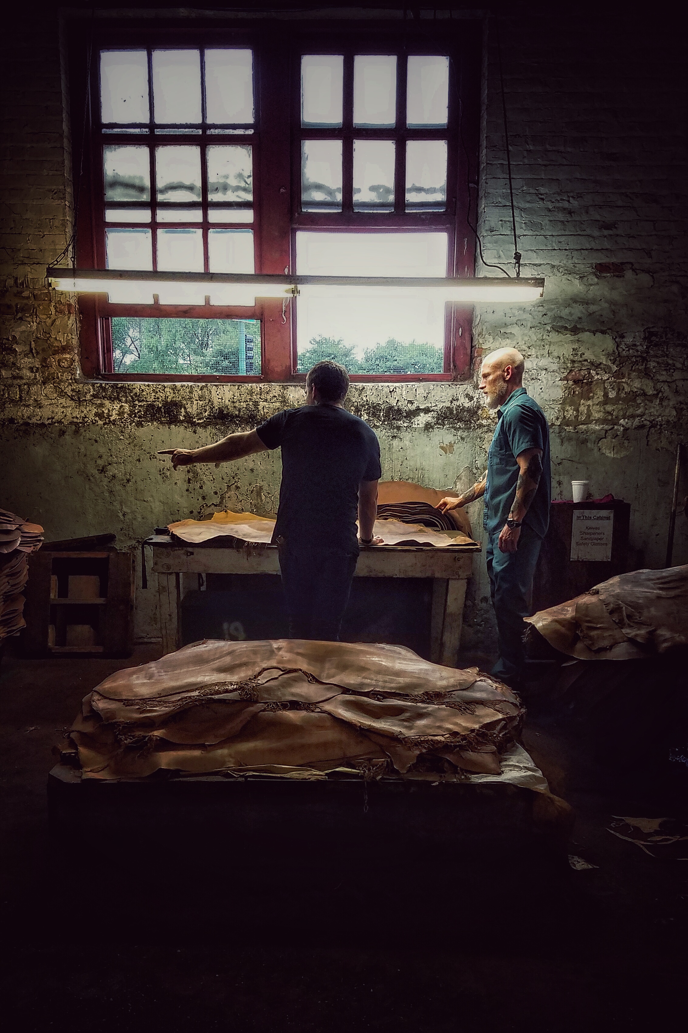 Black Bear Brand at the Horween Tannery