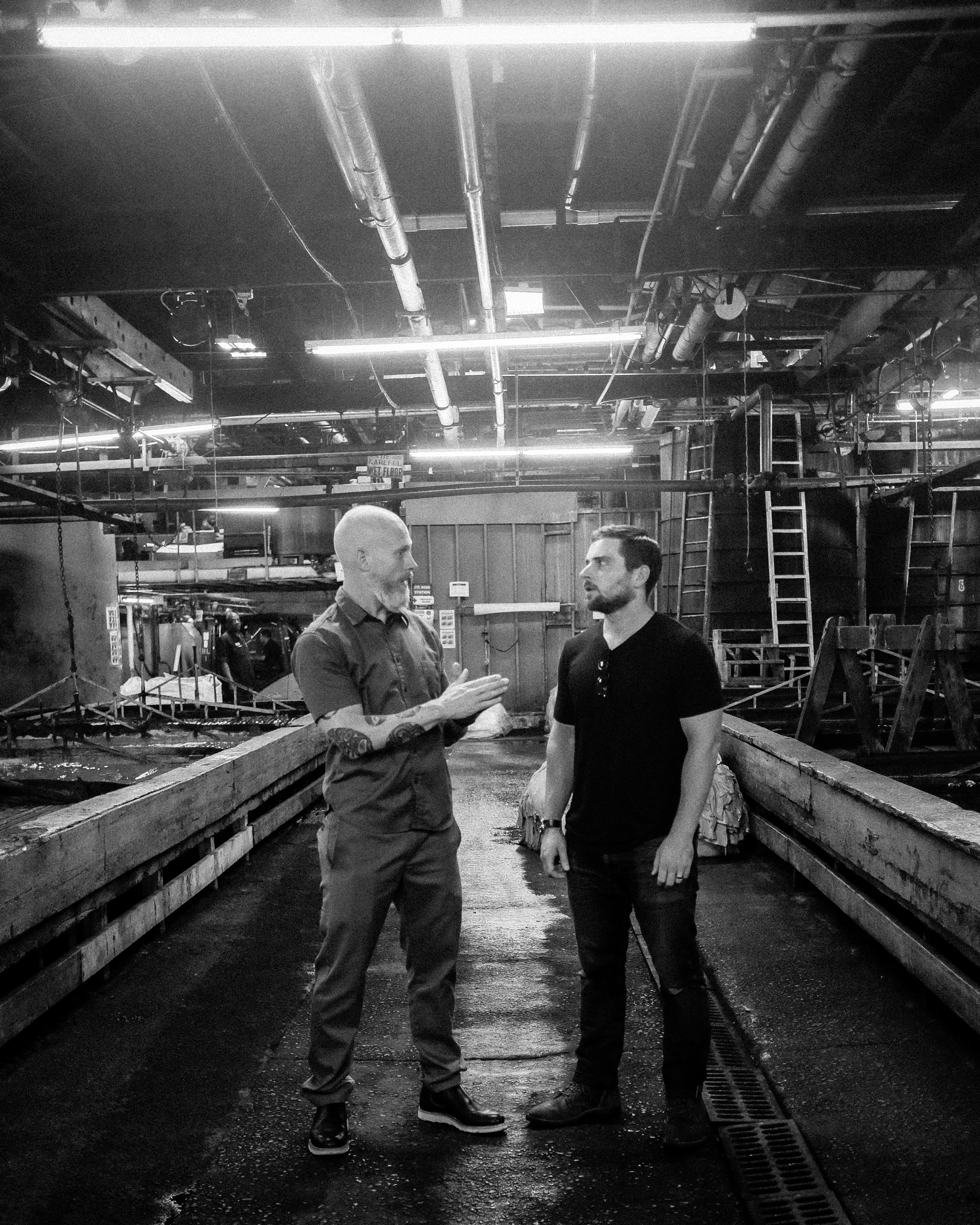 Black Bear Brand at the Horween Tannery
