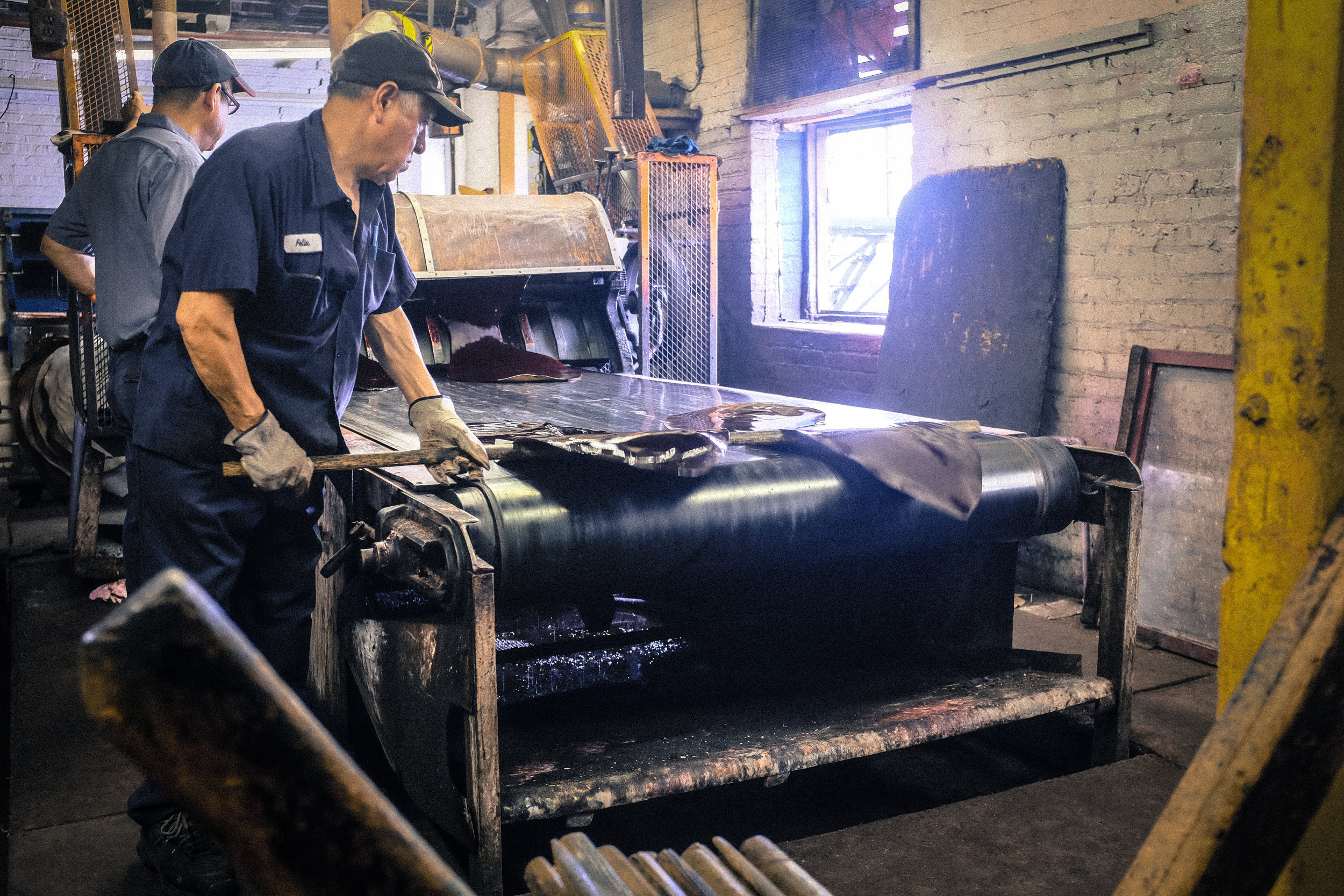 Black Bear Brand at the Horween Tannery