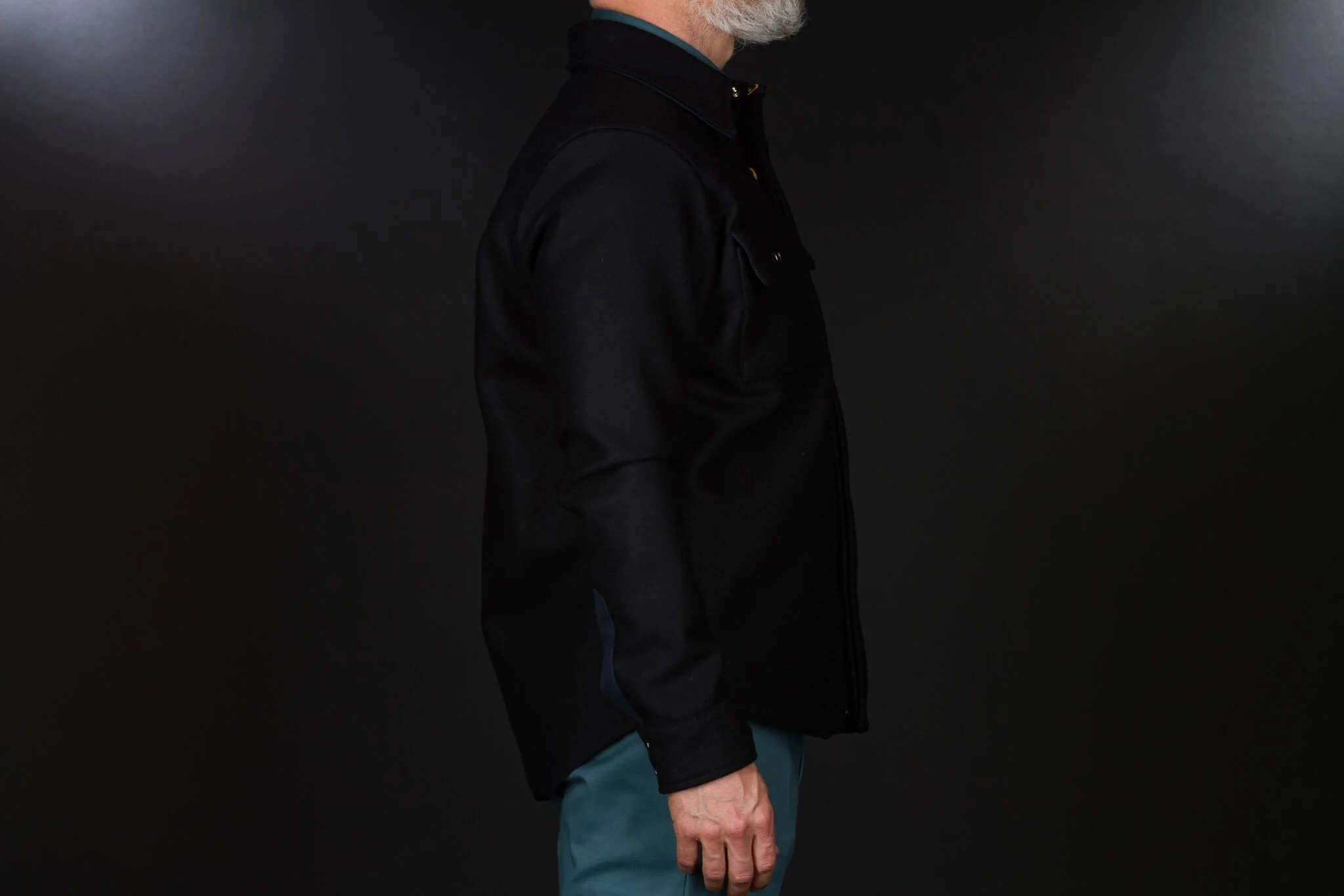 Black Bear Brand Black Wool