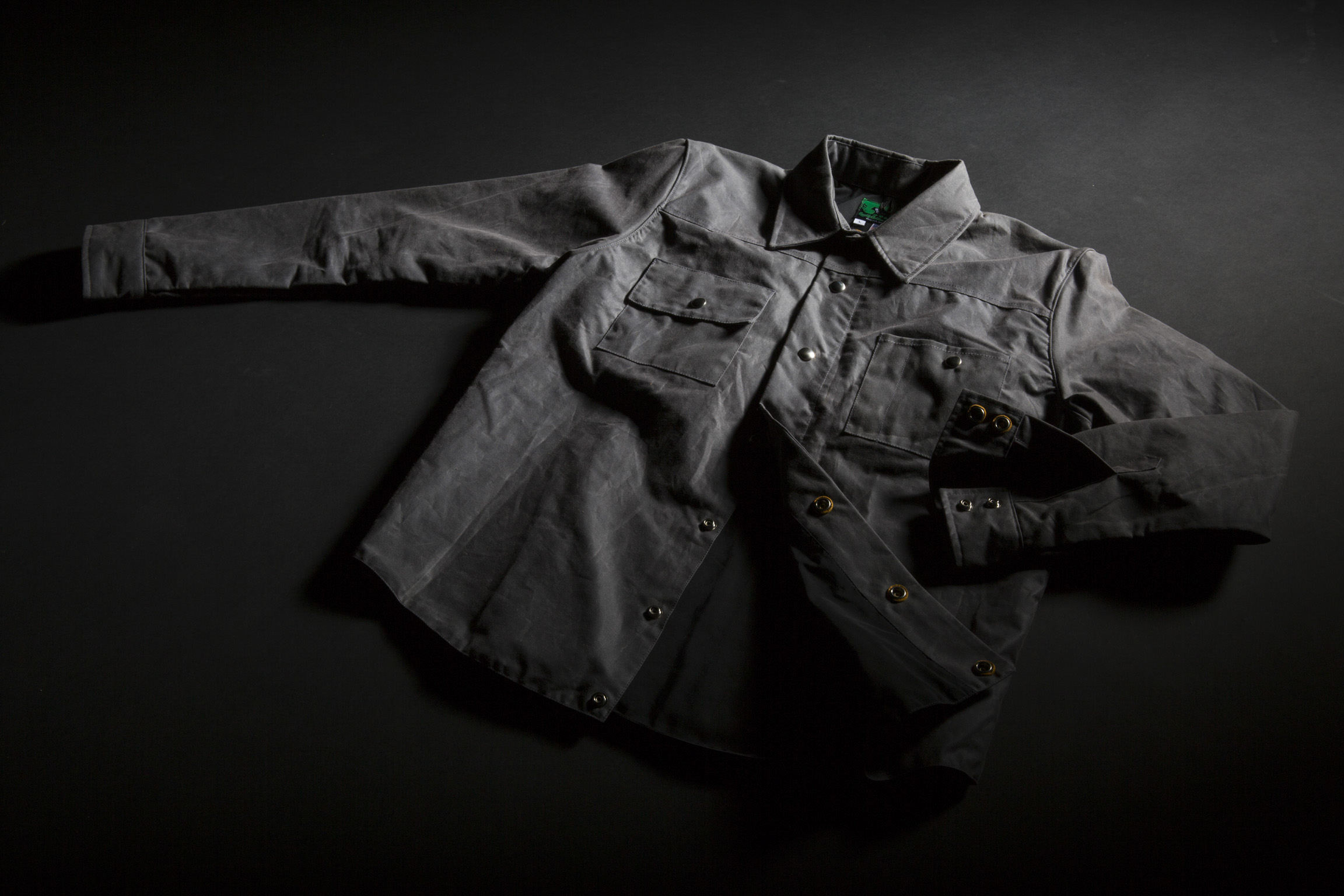 waxed shirt jacket