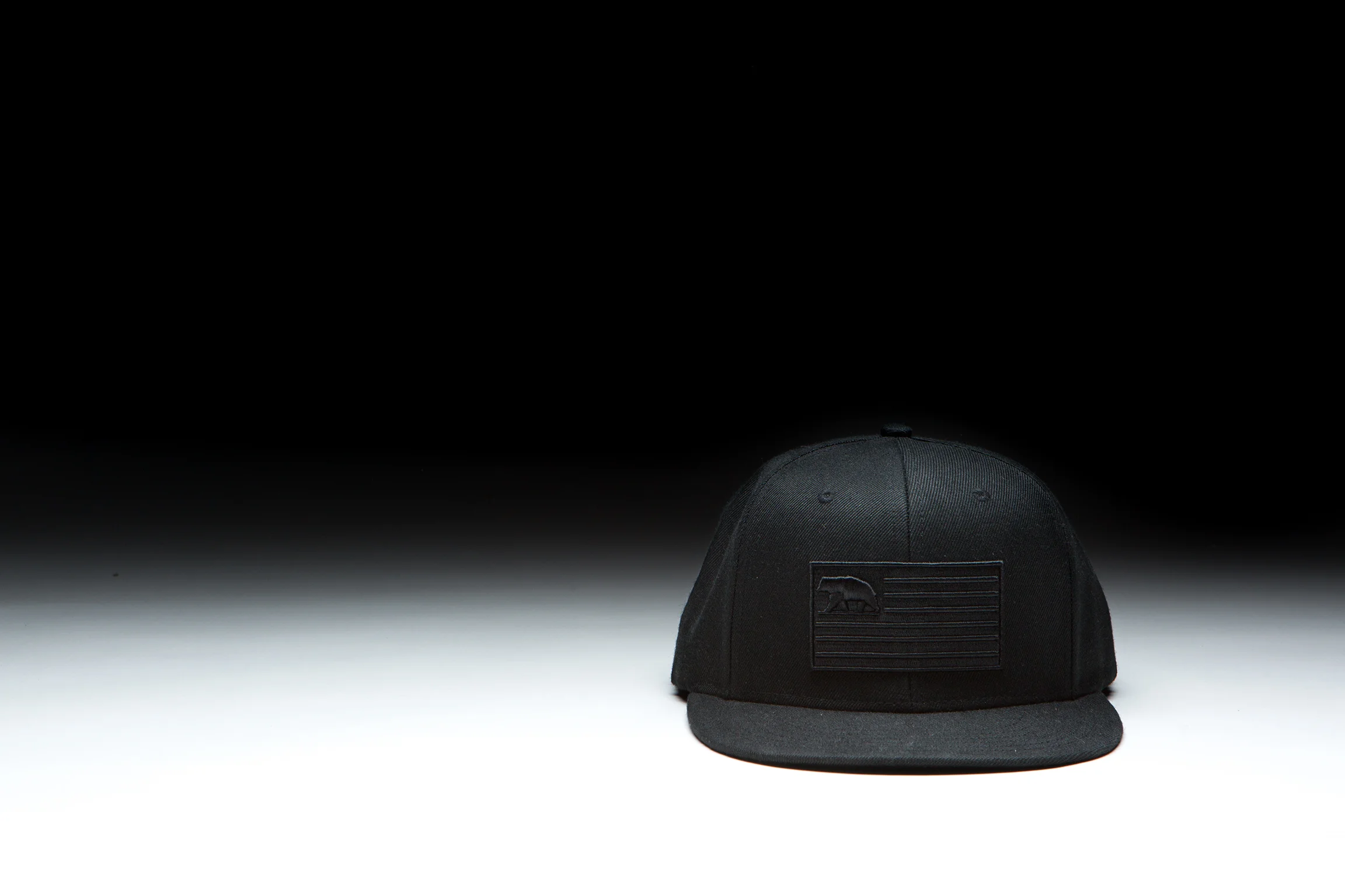 Black Bear Brand wool work cap with Union Of Maker embroidered flag
