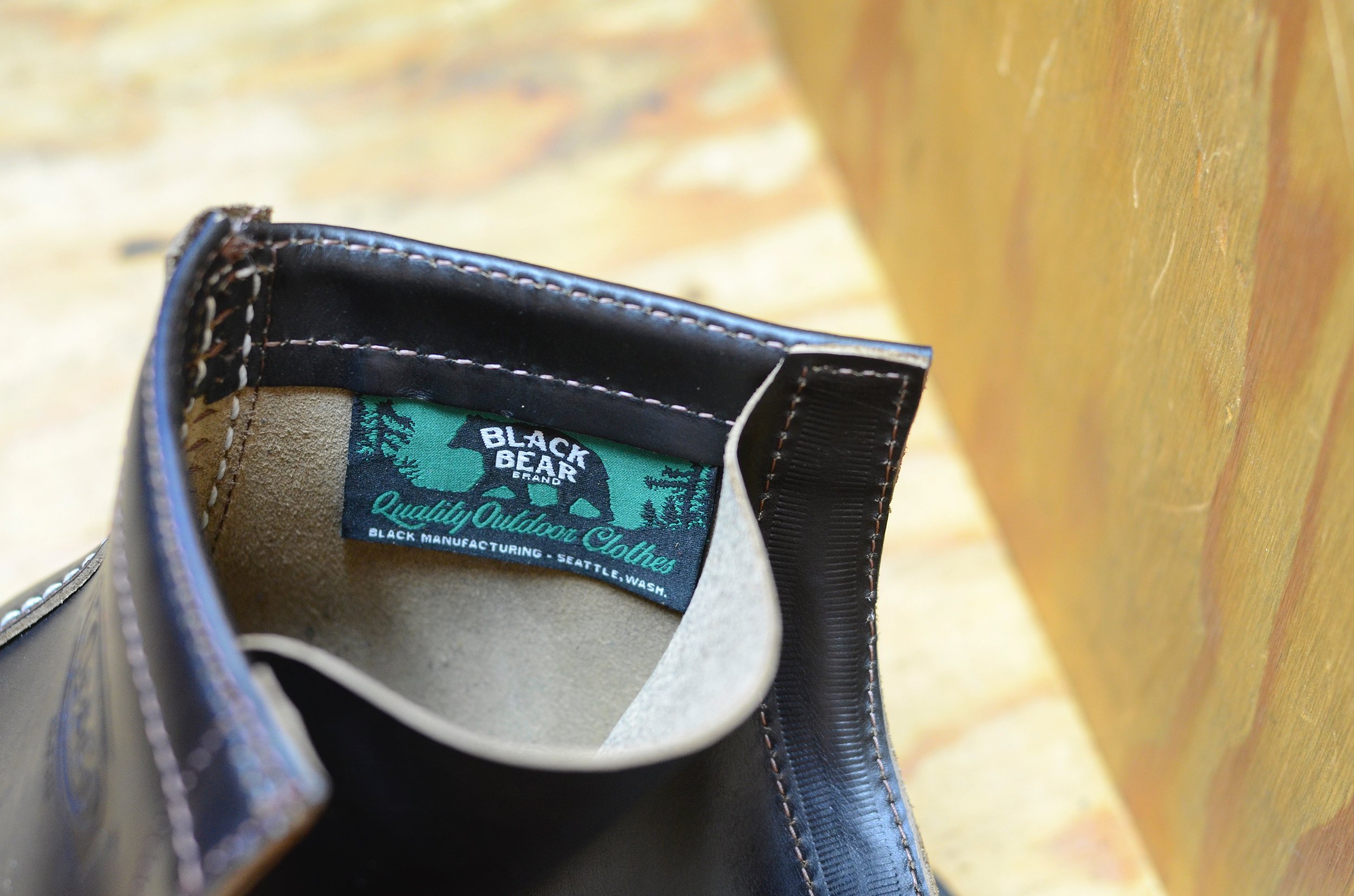 Black Bear Brand, Wesco, and Horween Leather Co.  collaboration 