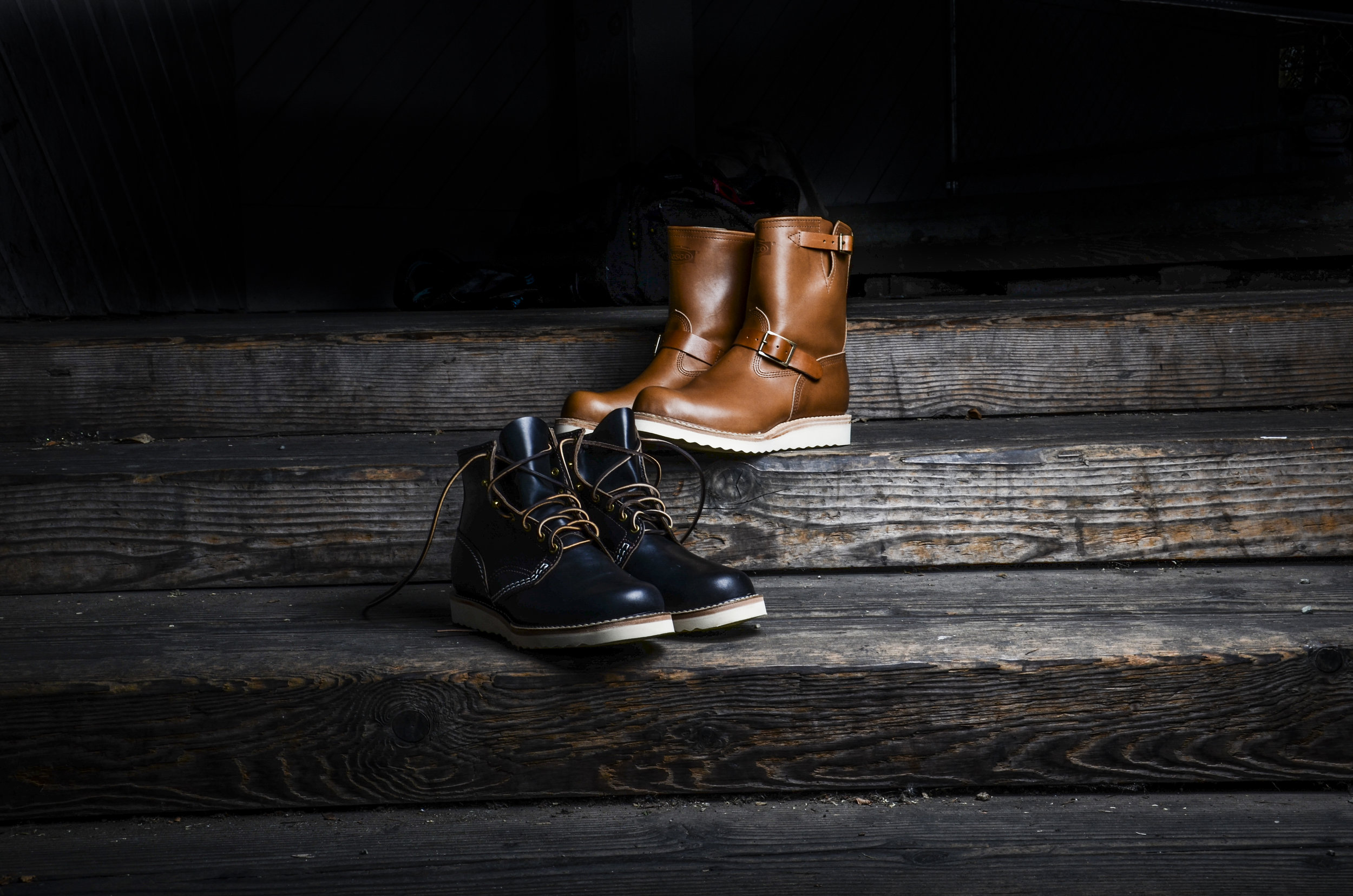 Black Bear Brand, Wesco, and Horween Leather Co.  collaboration 