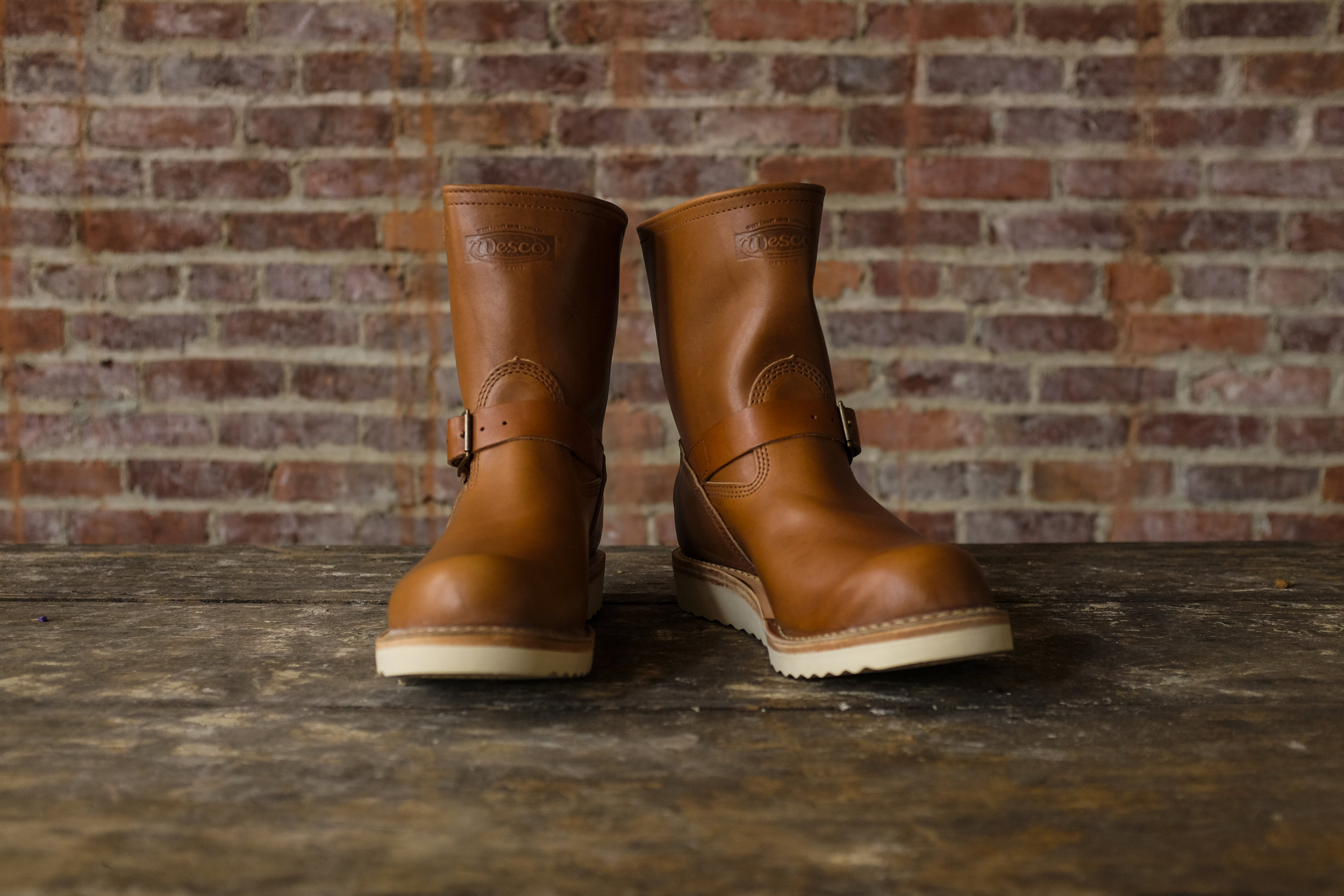 Black Bear Brand x Wesco boss in Rio Latigo Horween leather