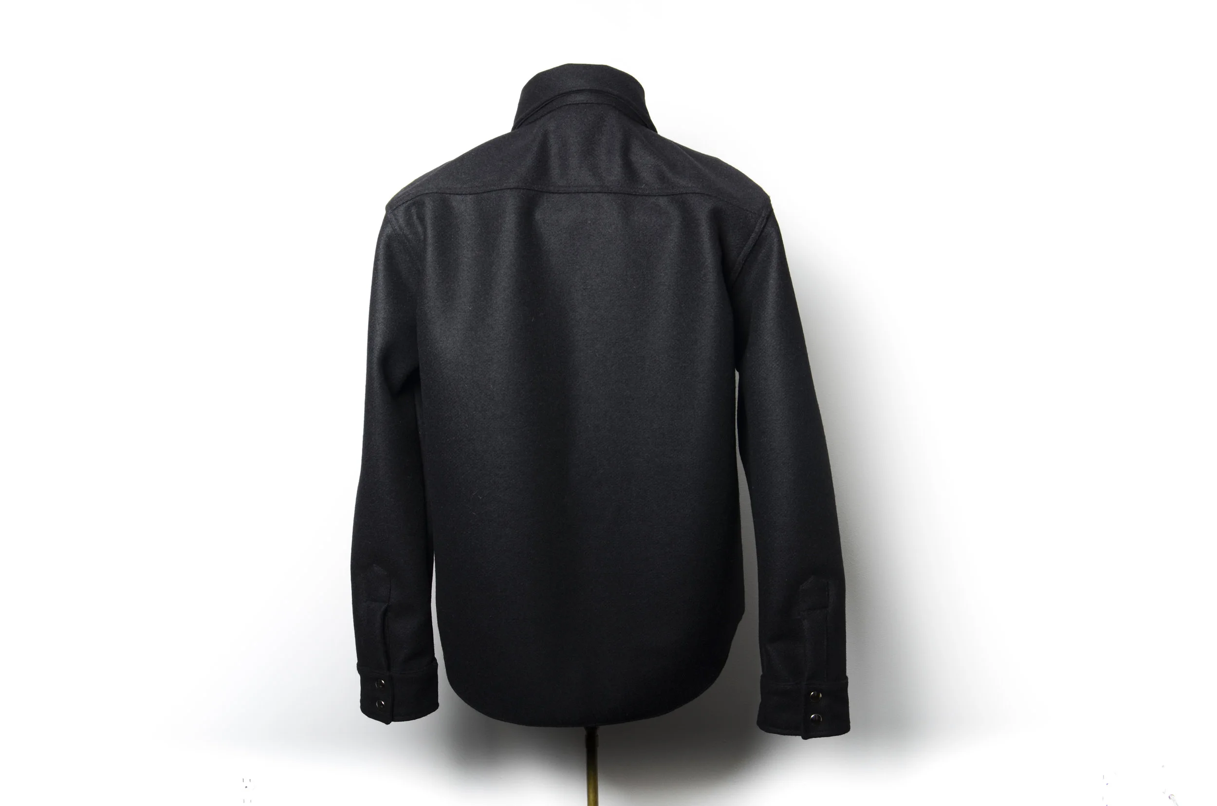 Black Bear Brand’s signature in Black Pendleton melton Wool.
