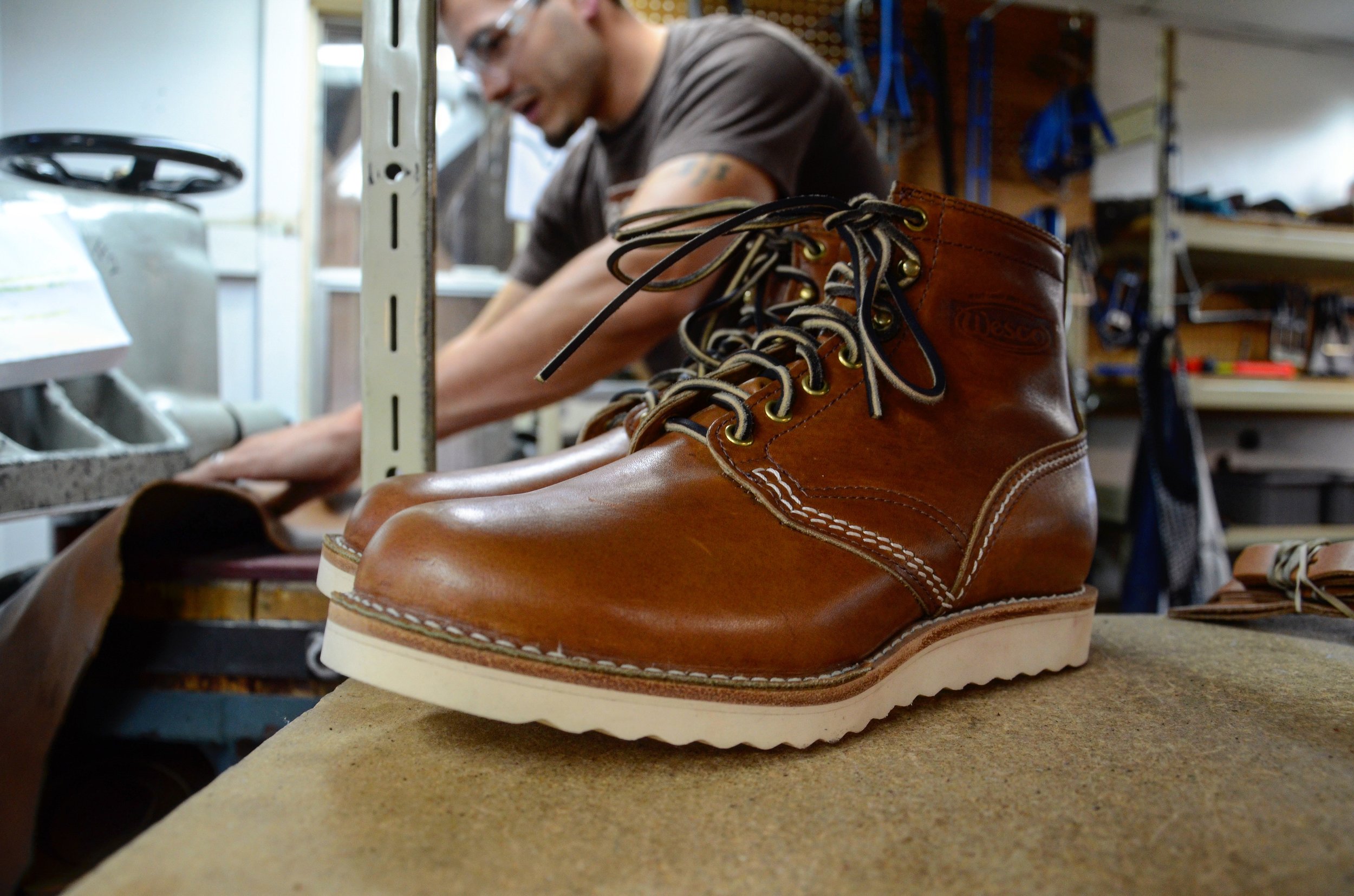 Black Bear Brand x Wesco x Horween boot collection 