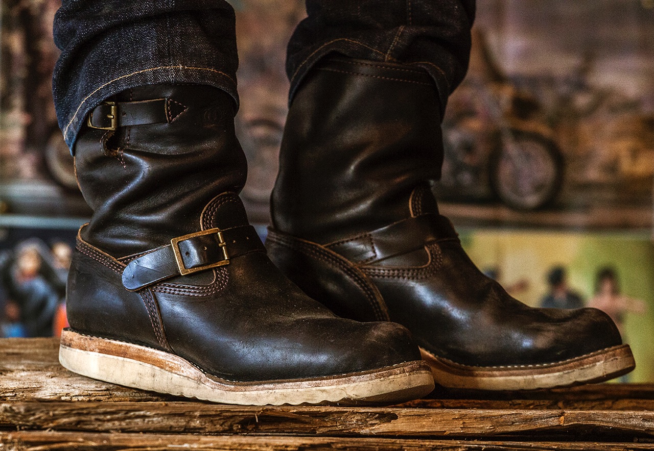 Black Bear Brand x Wesco x Horween boot collection 