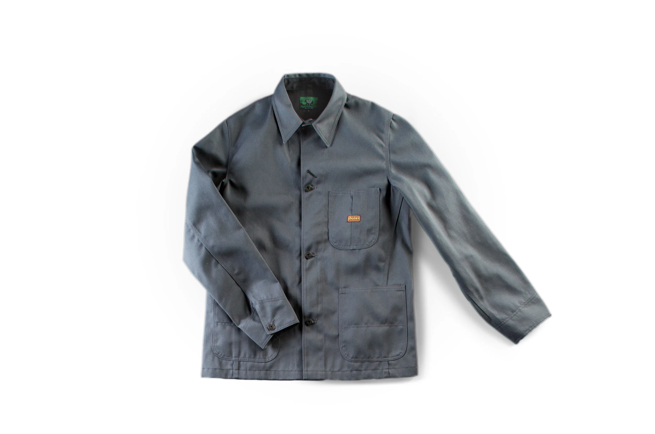 Stone Grey - Shop Jacket (Black Bear Brand - Dickies (1922 Exclusive)