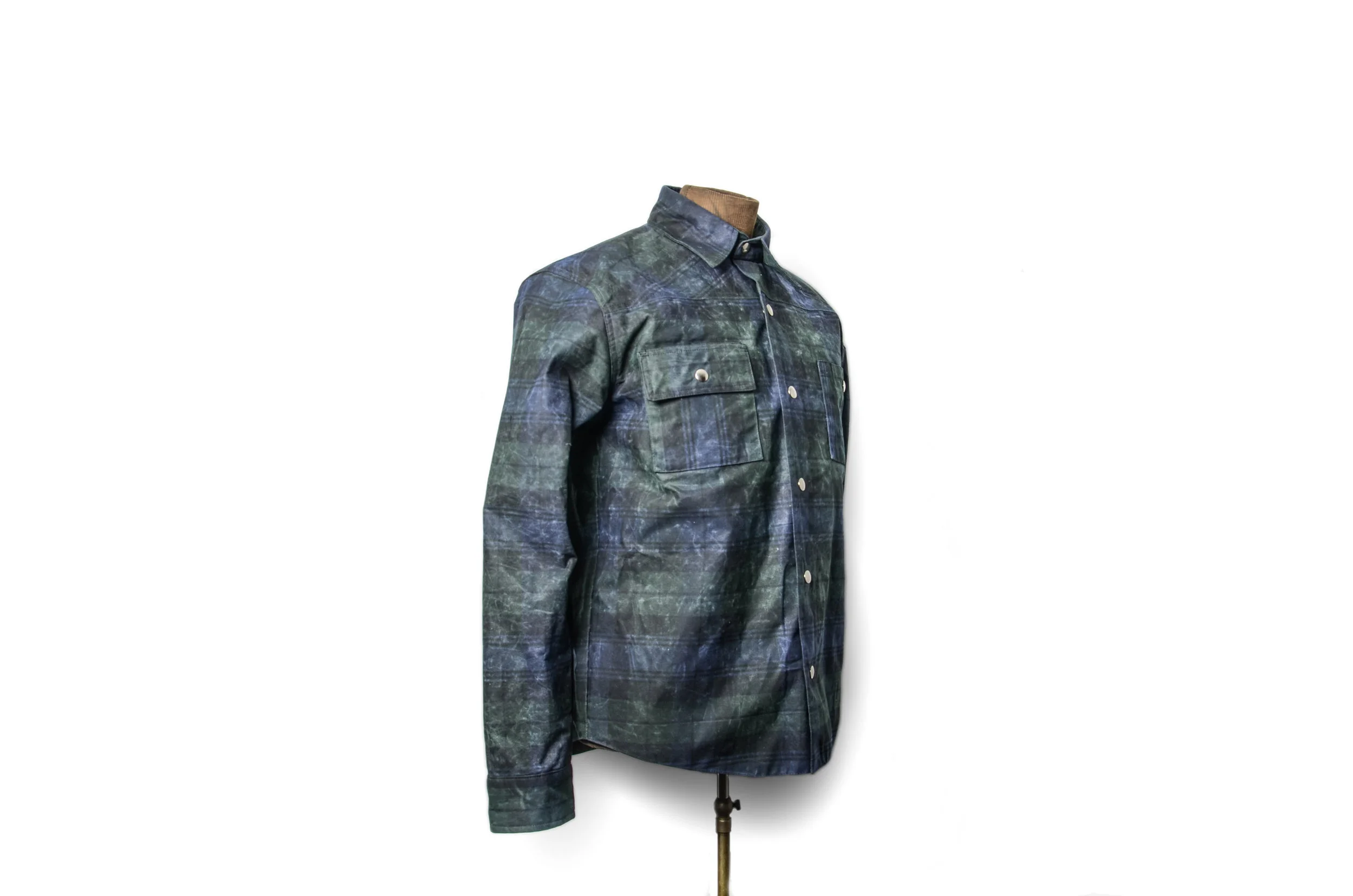Black Bear Brand "Black Watch" Plaid Wax Canvas