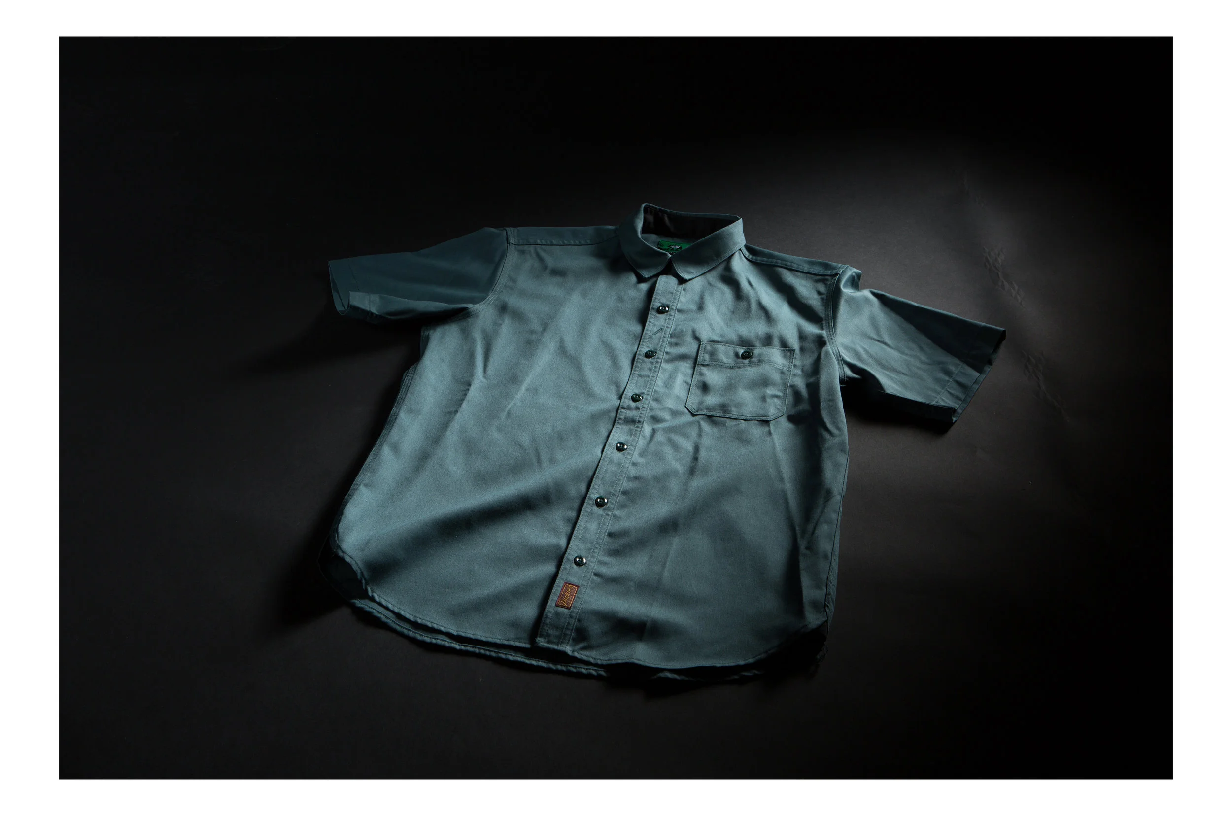 Lincoln Green - Short Sleeve Shirt Black Bear Brand - Dickies 1922 Exclusive